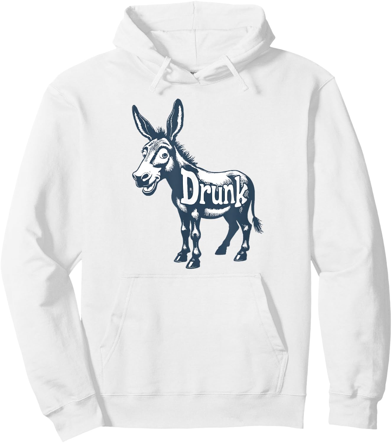 Drunk Ass Hoodie - Hoodie | White