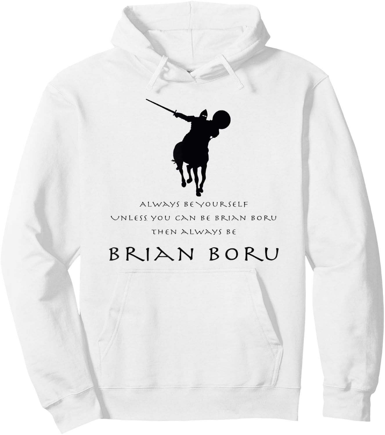 Brian Boru Hoodie - Hoodie | White