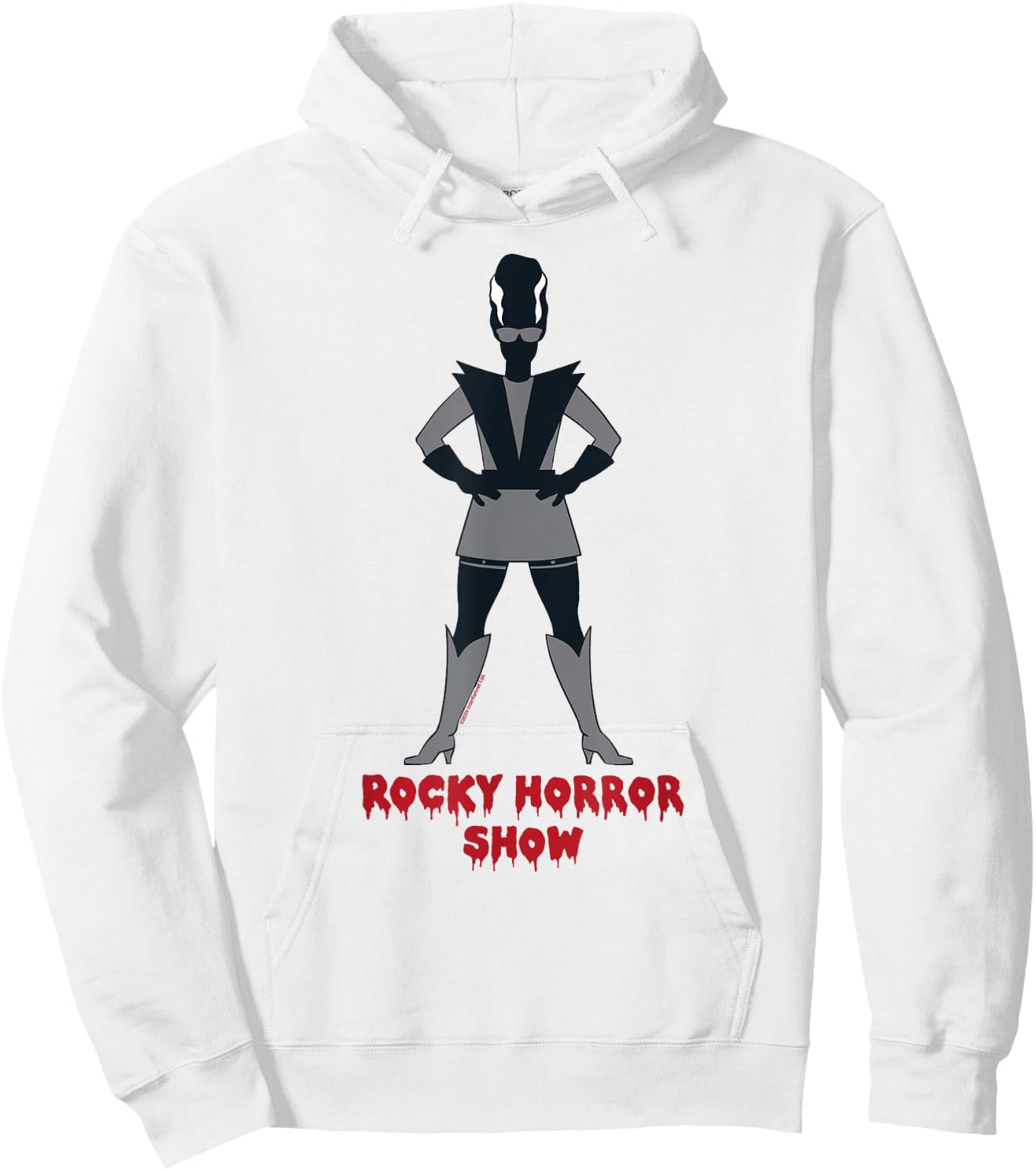 Rocky Horror Show Magenta Hoodie - Hoodie | White