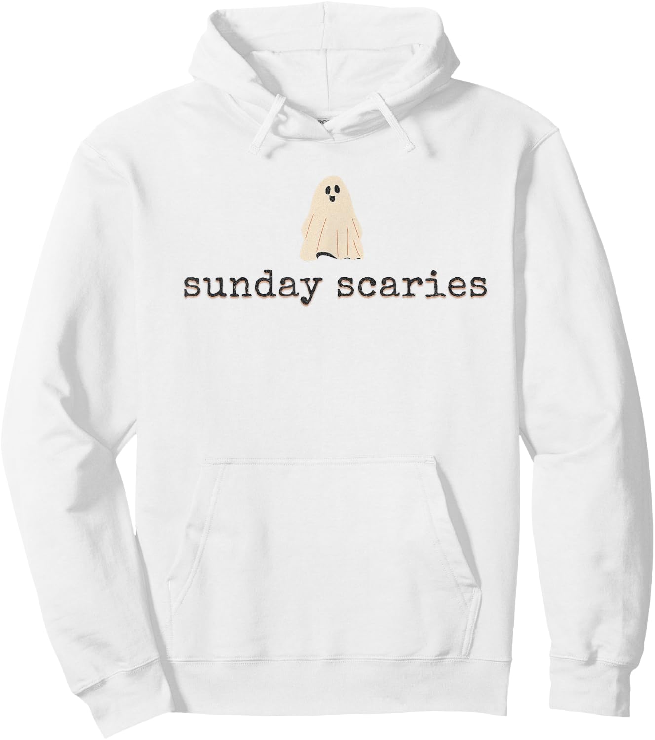 Fall Vibes Halloween Sunday Scaries Fun Day Sunday Hangover Hoodie - Hoodie | White