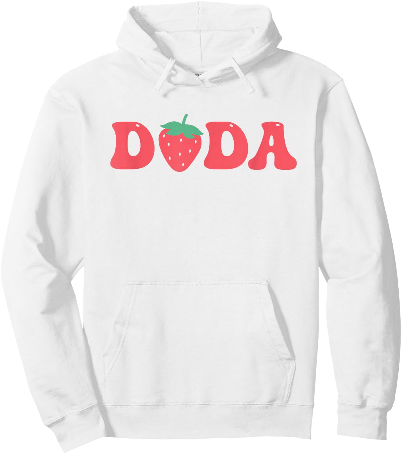 Dada Of The Berry First Birthday Strawberry Matching Lover Hoodie - Hoodie | White