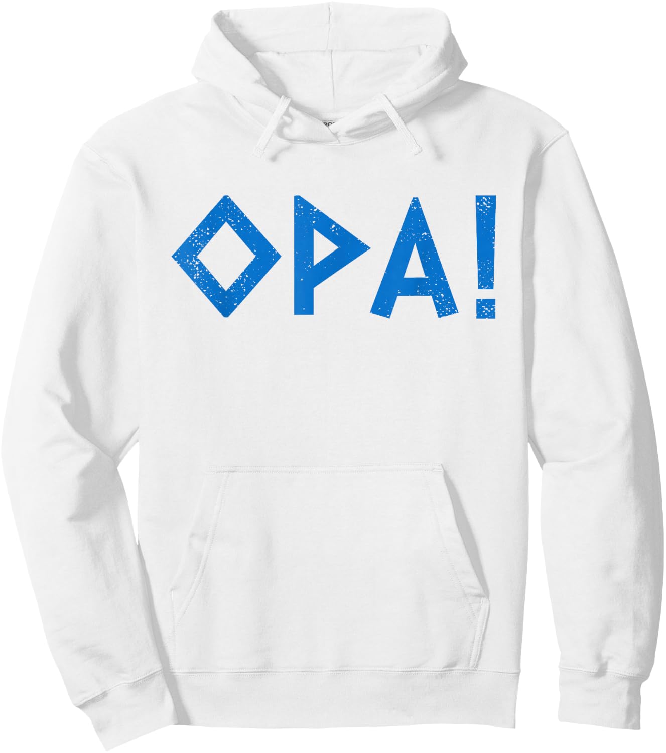 Opa Ancient Greek Pride Greek Flag Funny Greek Party Greece Hoodie - Hoodie | White
