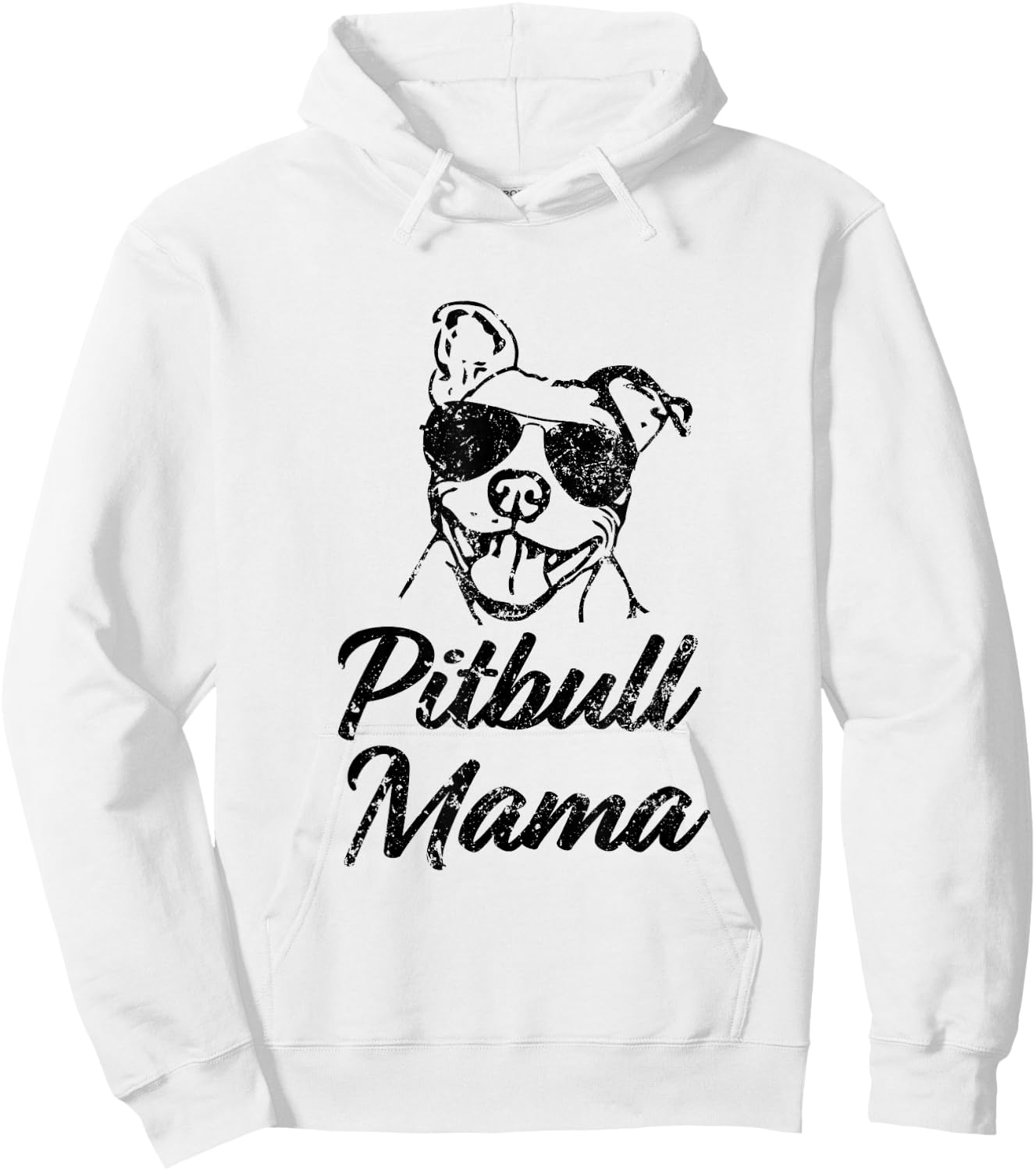 Proud Pitbull Mom Shirt - Pittie Mom, pitbull shirt Hoodie - Hoodie | White