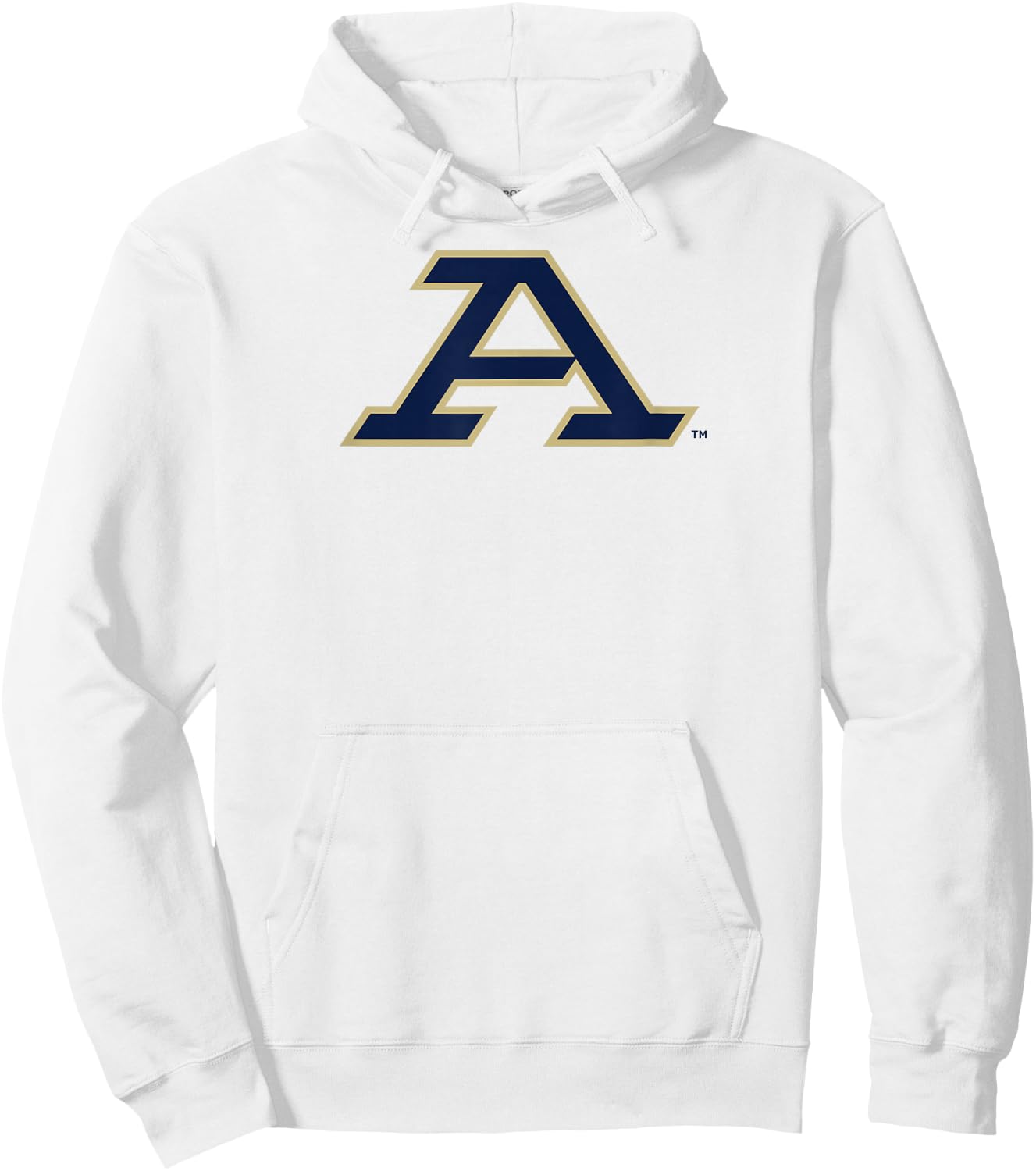 Akron Zips Icon Gray Officially Licensed Hoodie - Hoodie | White
