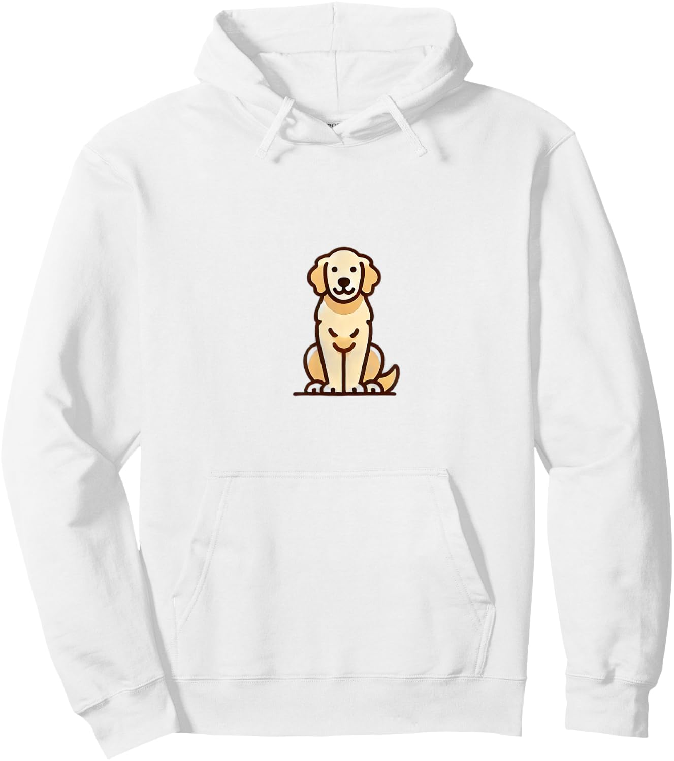 Golden Retriever Hoodie - Hoodie | White