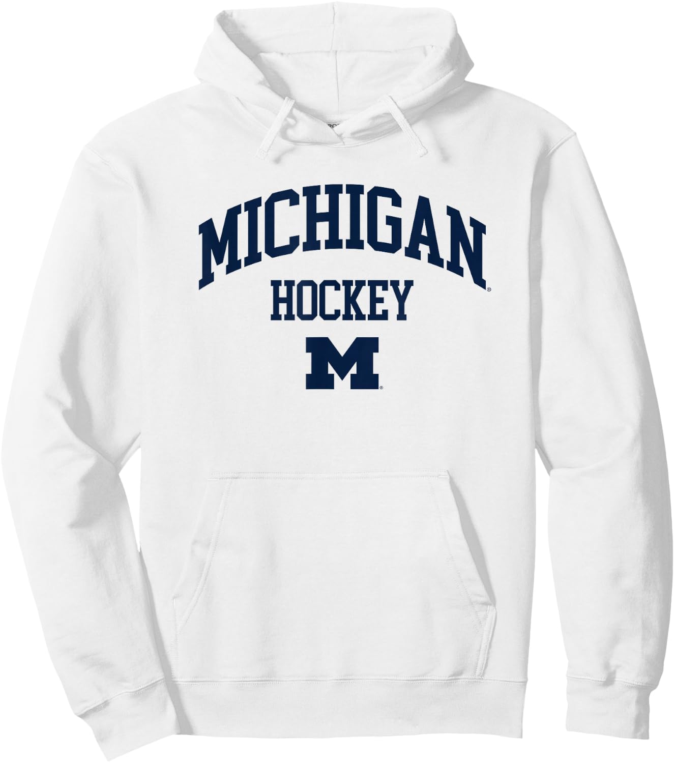 University of Michigan Wolverines U of M Hockey Hoodie - Hoodie | White