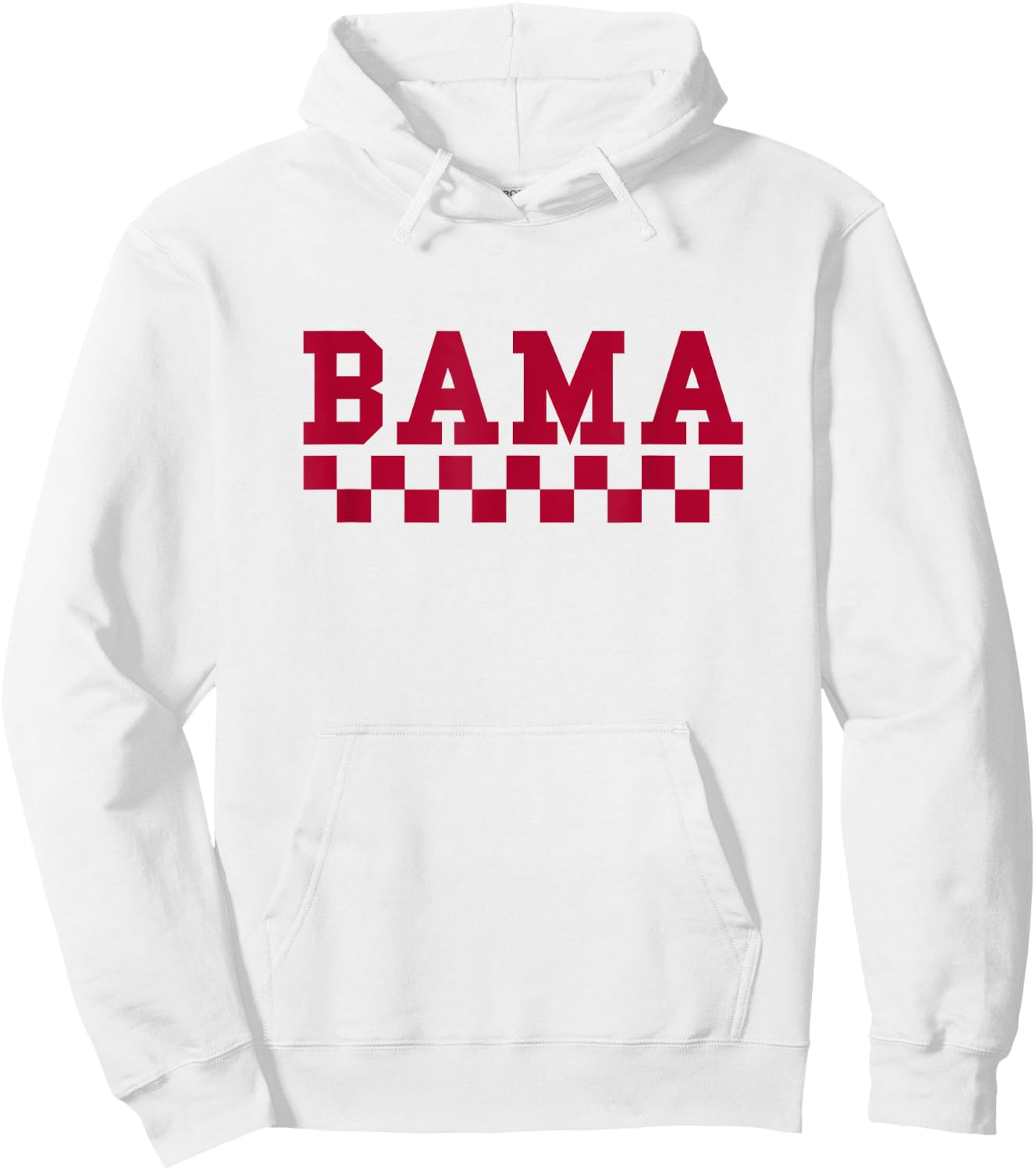 ALABAMA - Throwback Design - Classic Hoodie - Hoodie | White