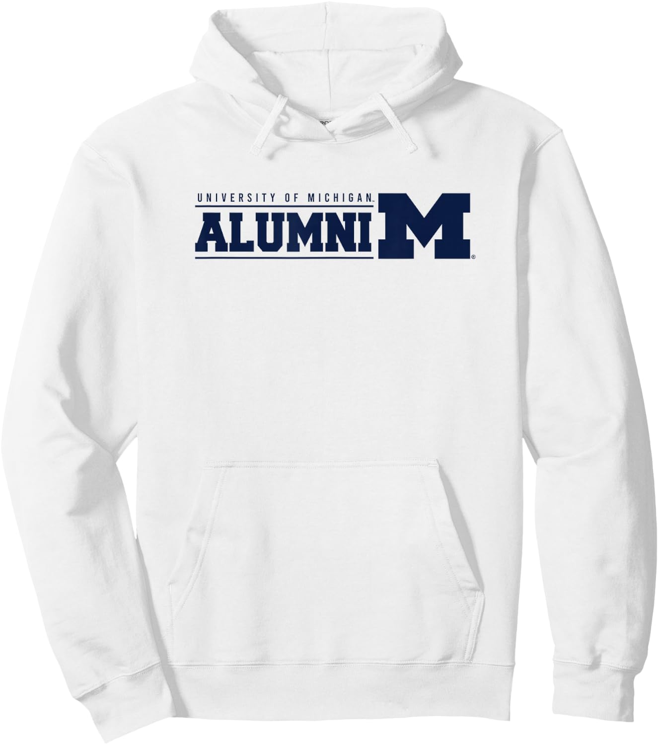 University of Michigan Wolverines U of M Alumni Hoodie - Hoodie | White