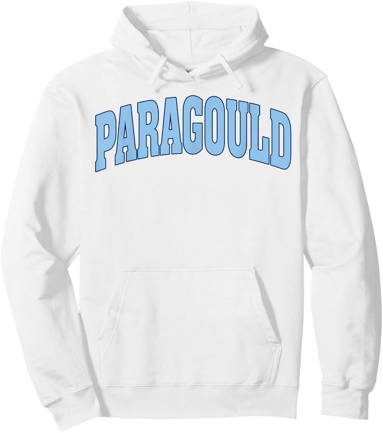 Paragould Arkansas AR Vintage Athletic Sports Design Hoodie - Hoodie | White
