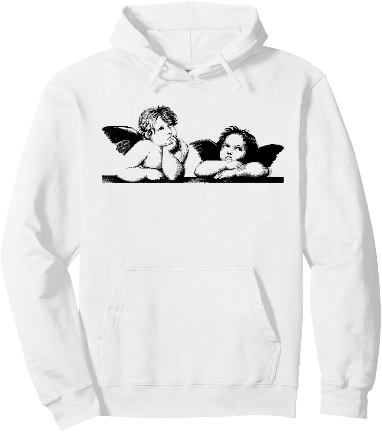 Michelangelo Art of Angels Hoodie - Hoodie | White