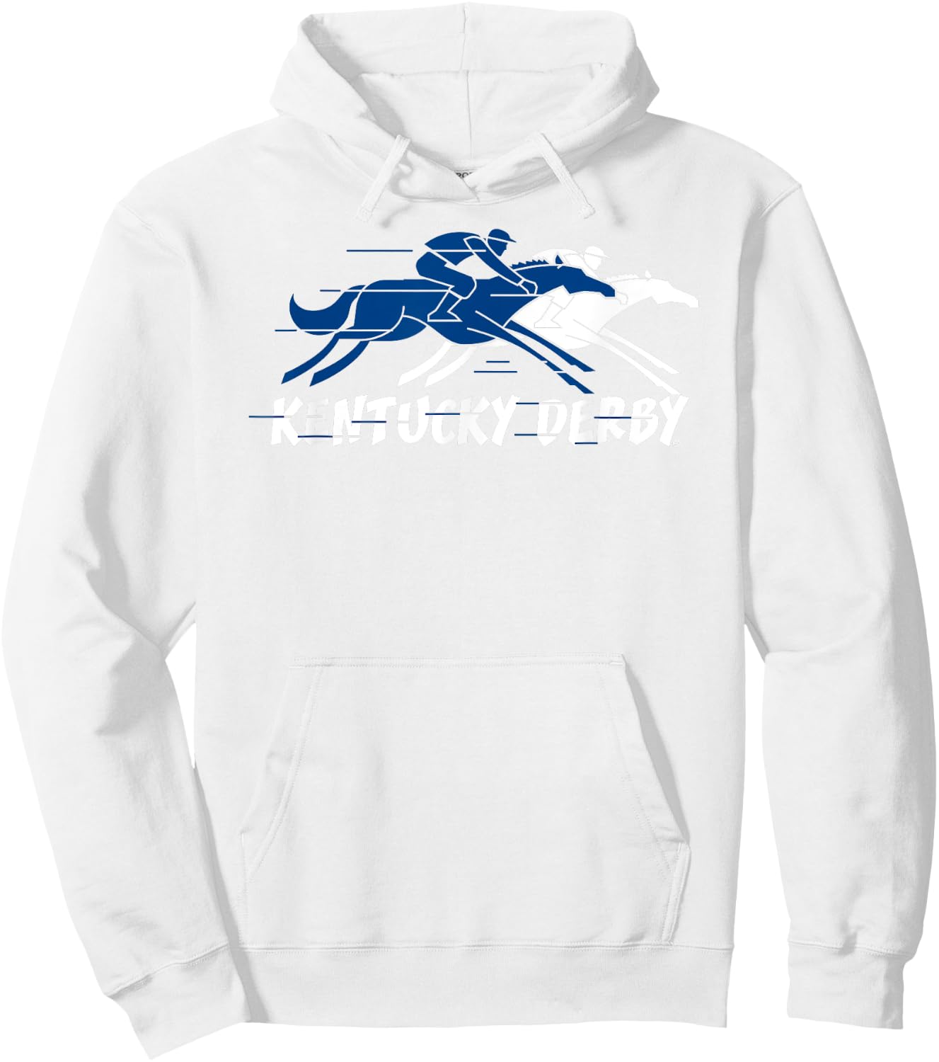 Kentucky Derby Horse Race Officially Licensed Hoodie - Hoodie | White