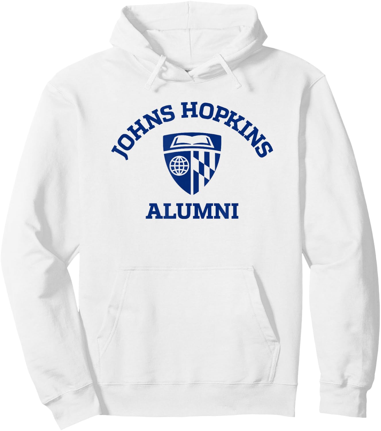 Johns Hopkins University Alumni Hoodie - Hoodie | White