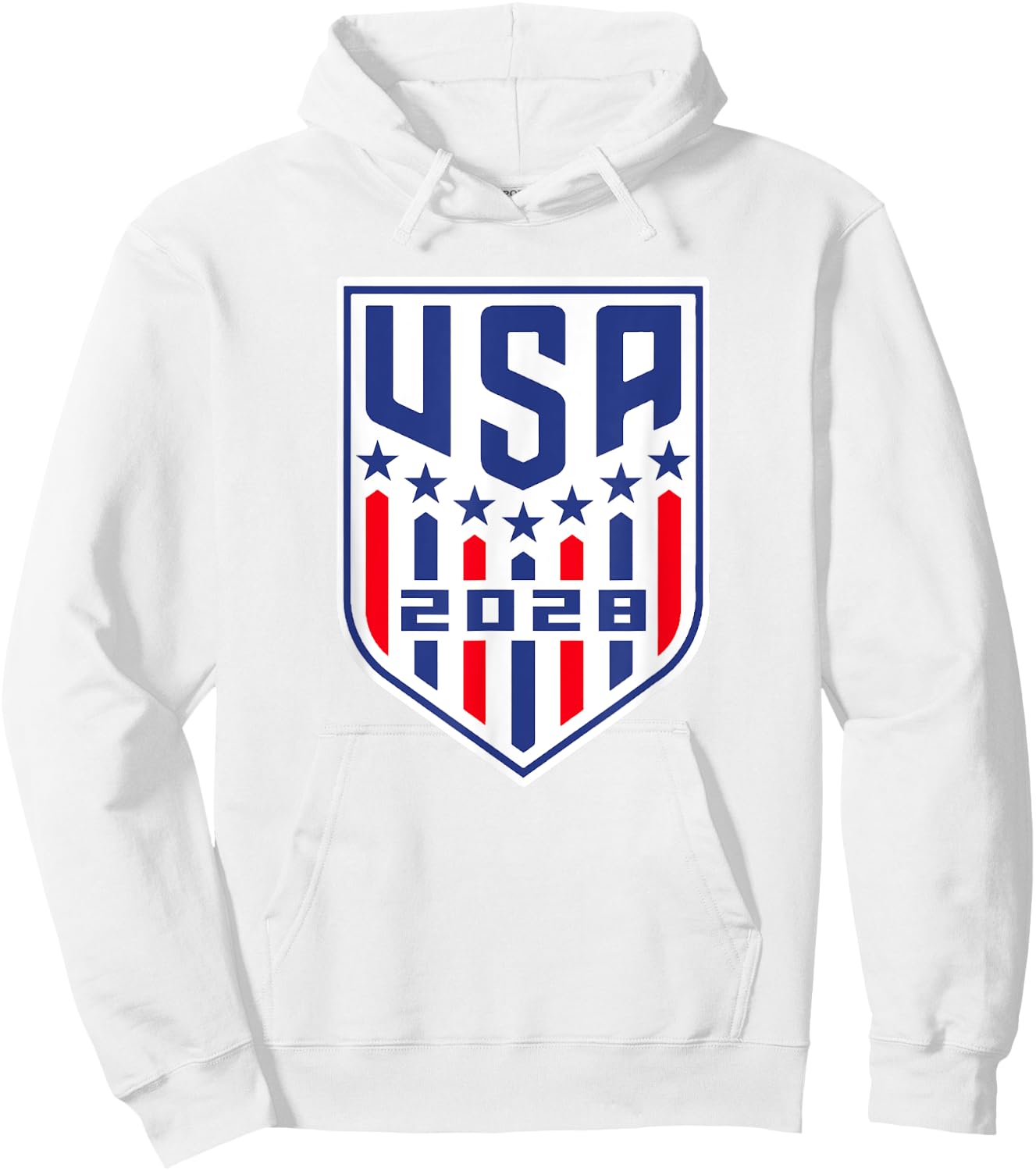 USA 2028 Go United States Sport USA Team 2028 USA Hoodie - Hoodie | White