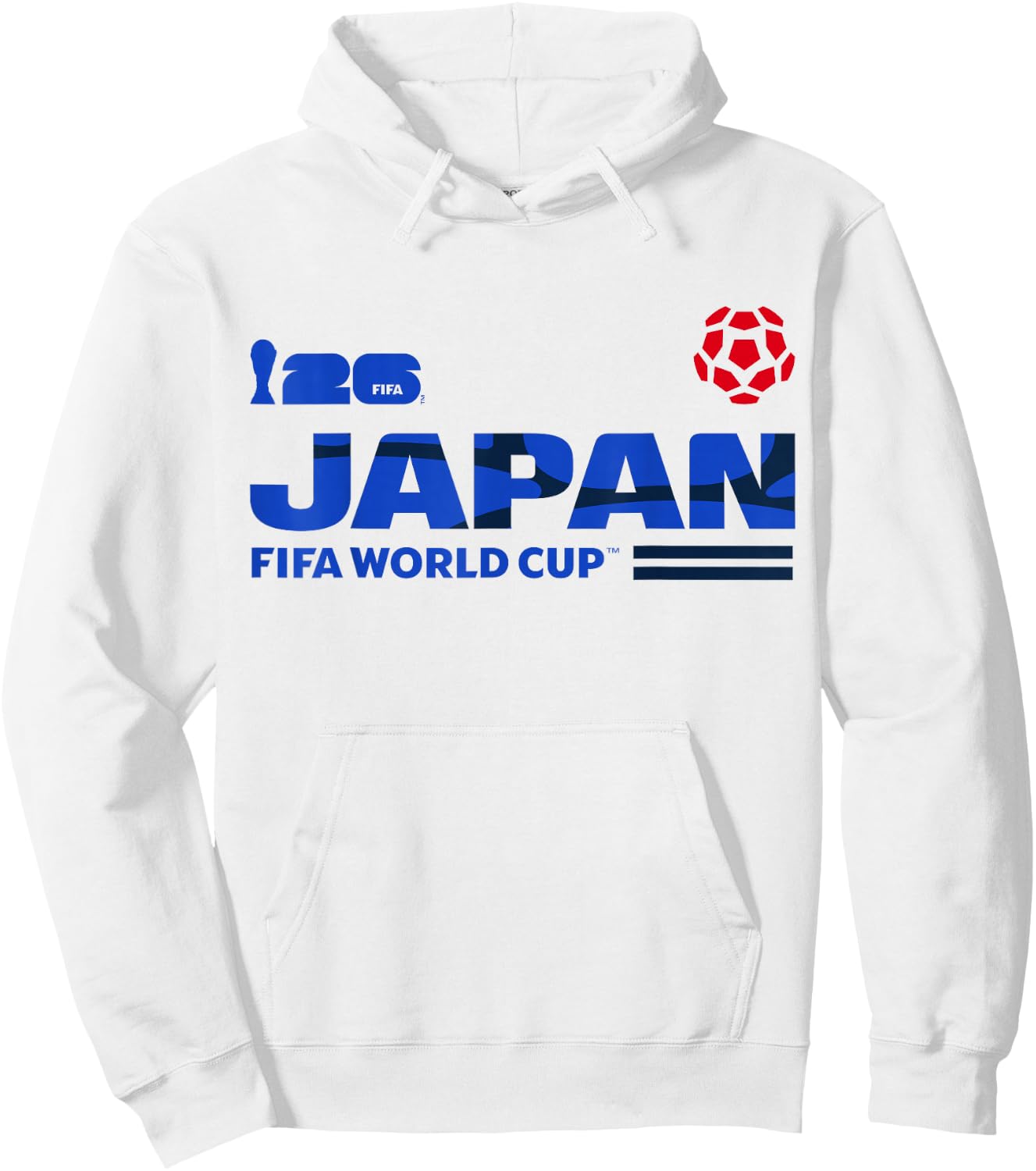 FIFA WORLD CUP26 Qualifier Japan Hoodie - Hoodie | White