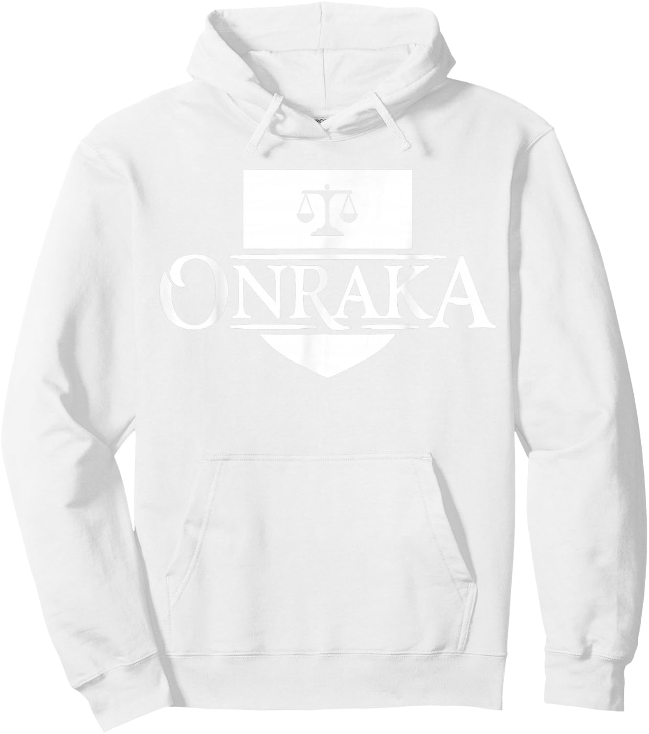 onraka Unity, School Spirit Unity, orange Hoodie - Hoodie | White