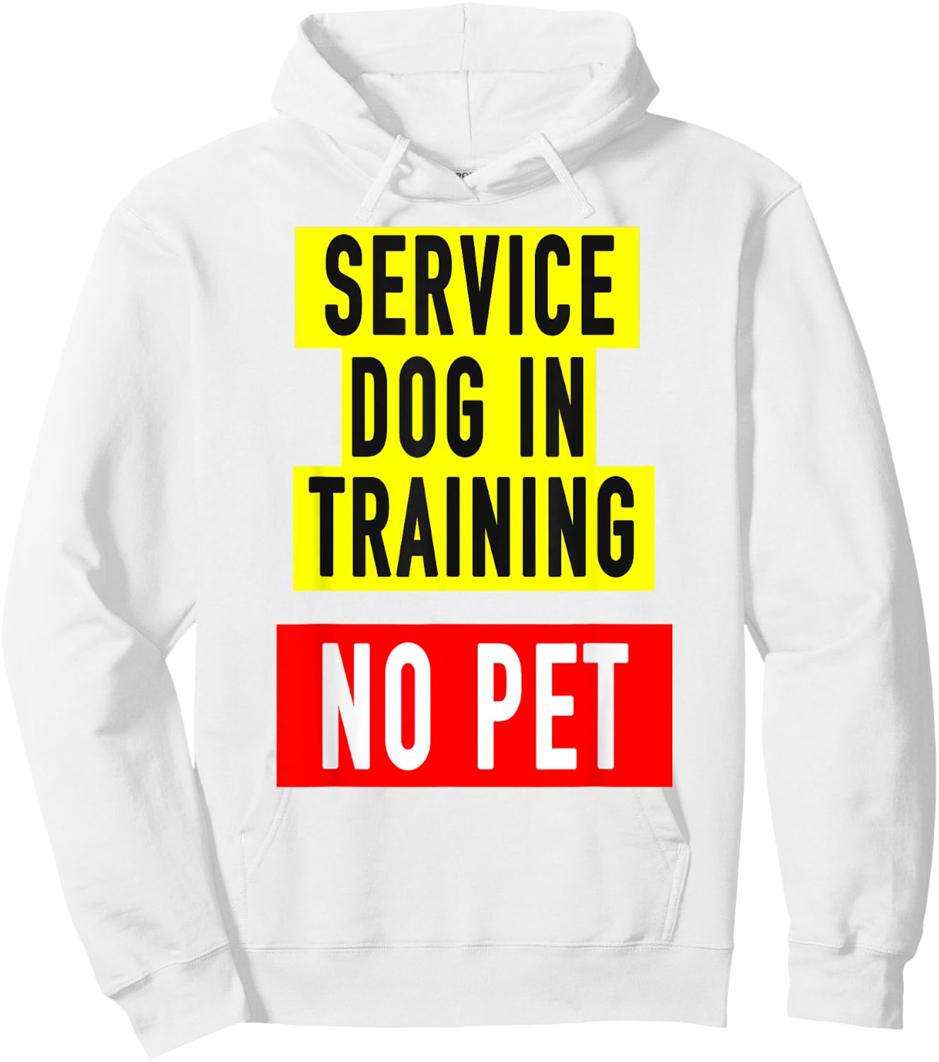 Service Dog In Training Idea Women & Service Dog Training Hoodie - Hoodie | White
