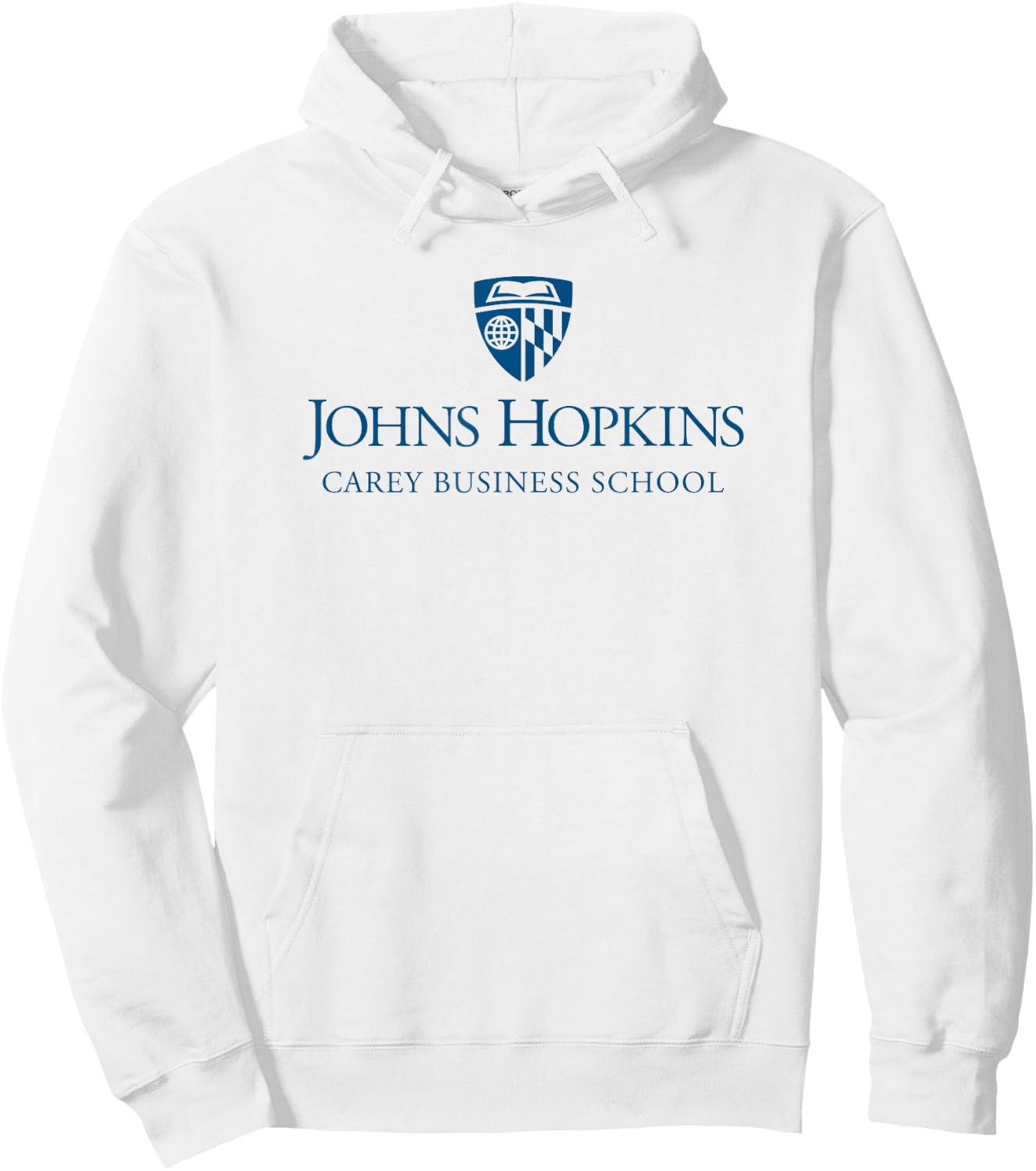 Johns Hopkins Carey Business Hoodie - Hoodie | White