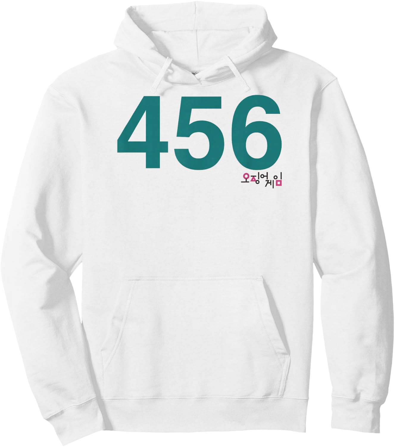 Squid Game Player 456 Costume Hoodie - Hoodie | White