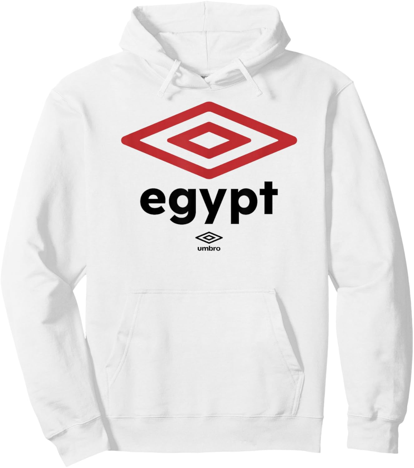 Umbro International Soccer Diamond Egypt Logo Hoodie - Hoodie | White