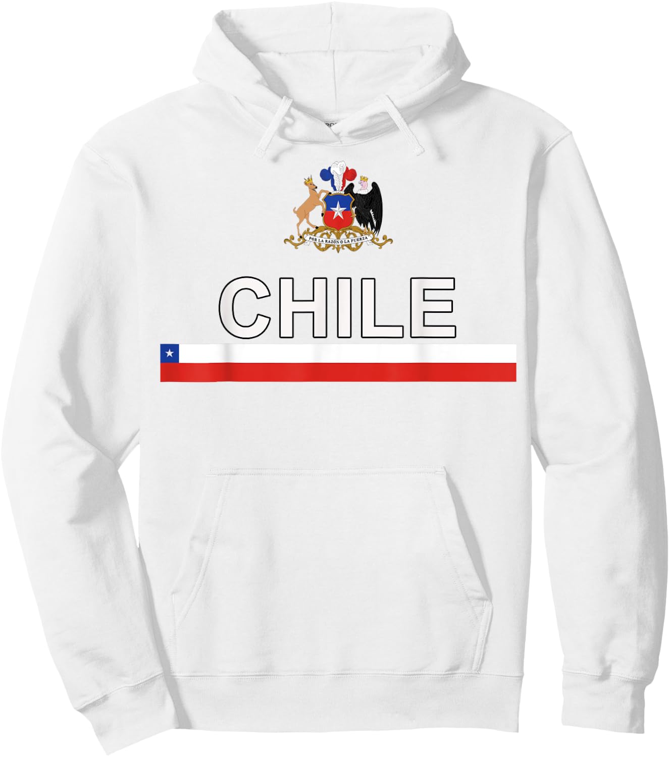 Chile Sports Game Hoodie - Hoodie | White