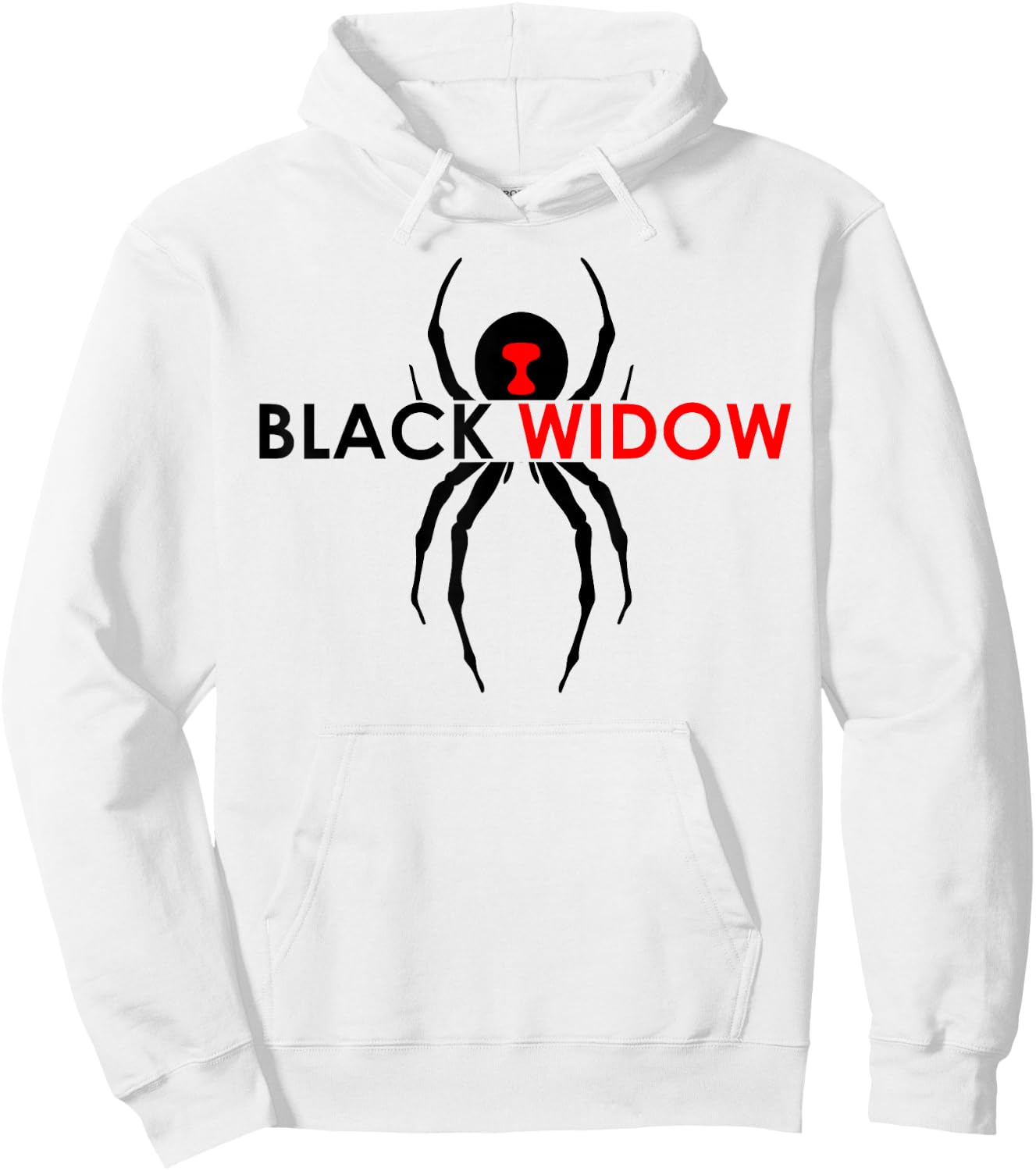 Black Widow Spider Gift Hoodie - Hoodie | White