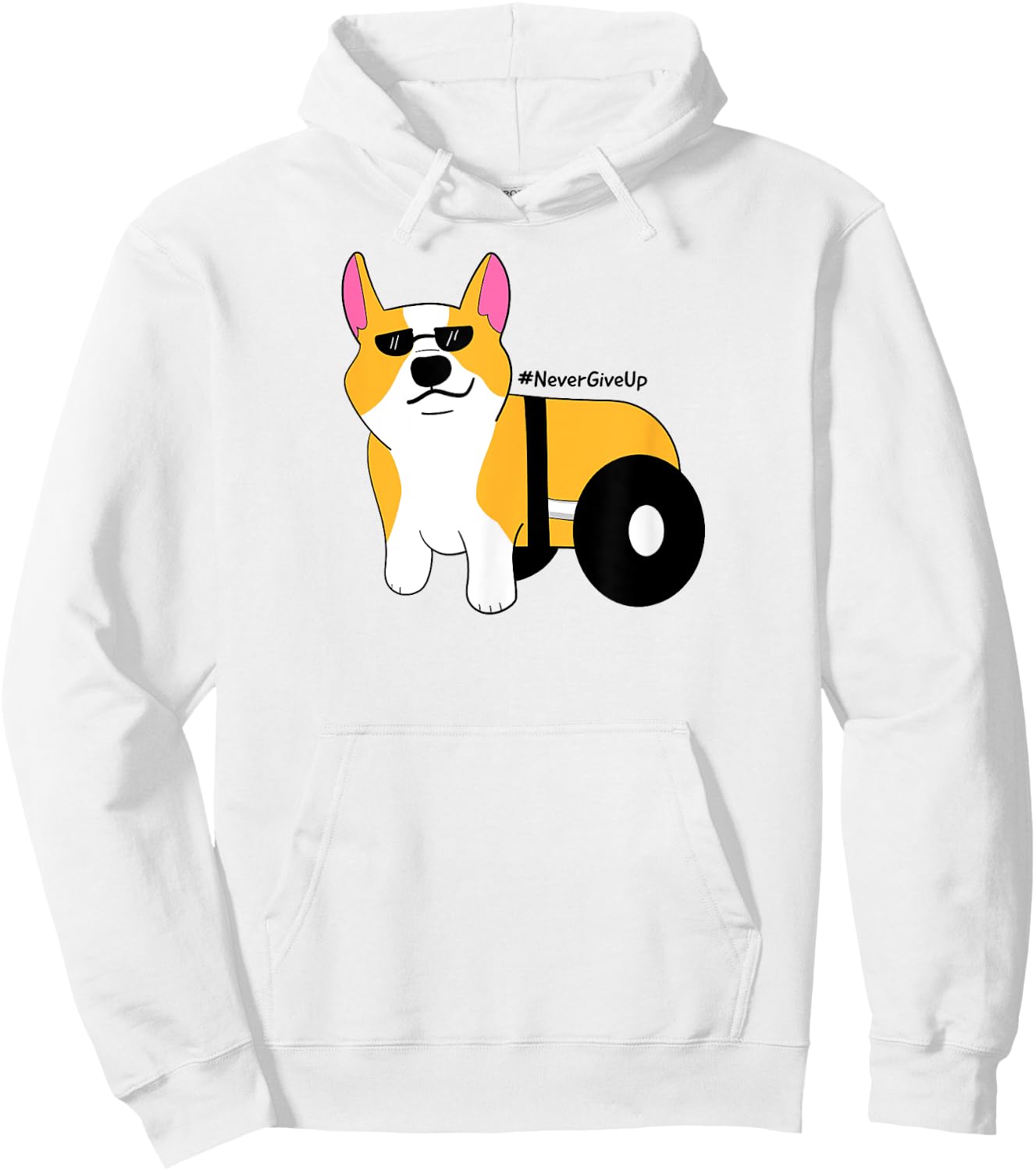 Corgi Hoodie - Hoodie | White