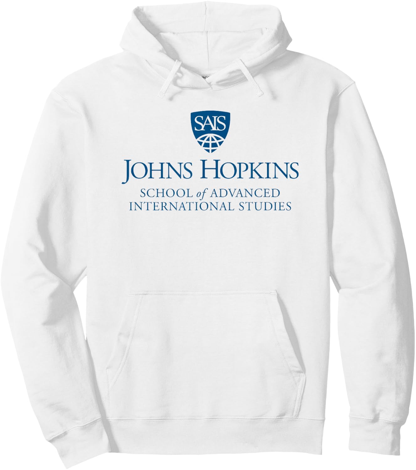 Johns Hopkins SAIS Hoodie - Hoodie | White