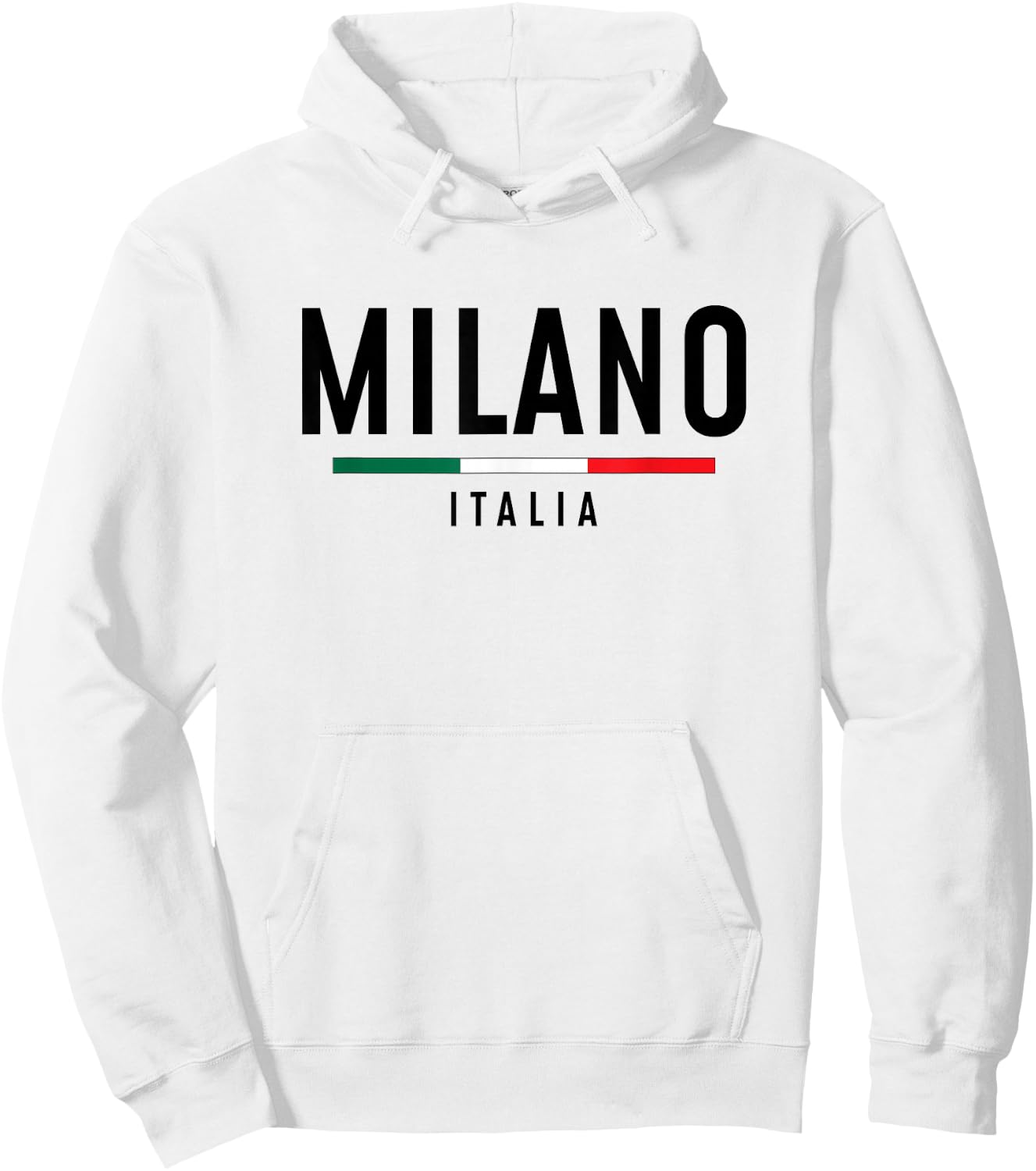 Milano Italia Vintage Milan Italy Boys Girls Retro Souvenir Hoodie - Hoodie | White