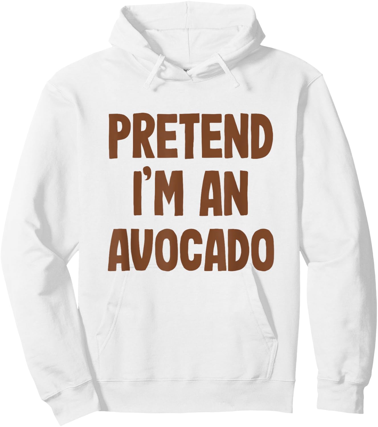 Avocado Costume Halloween Hoodie - Hoodie | White