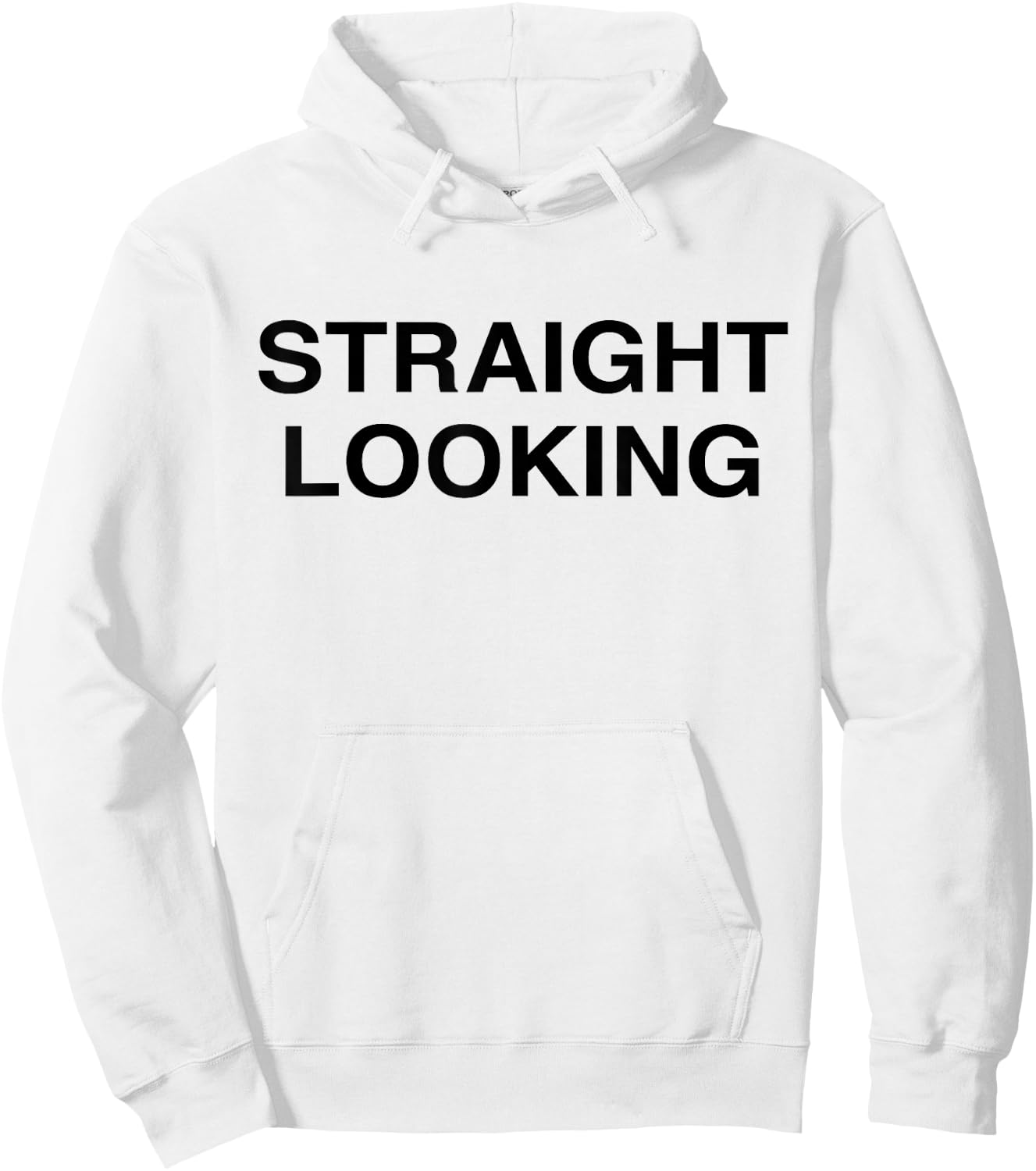 Straight Looking Hoodie - Hoodie | White