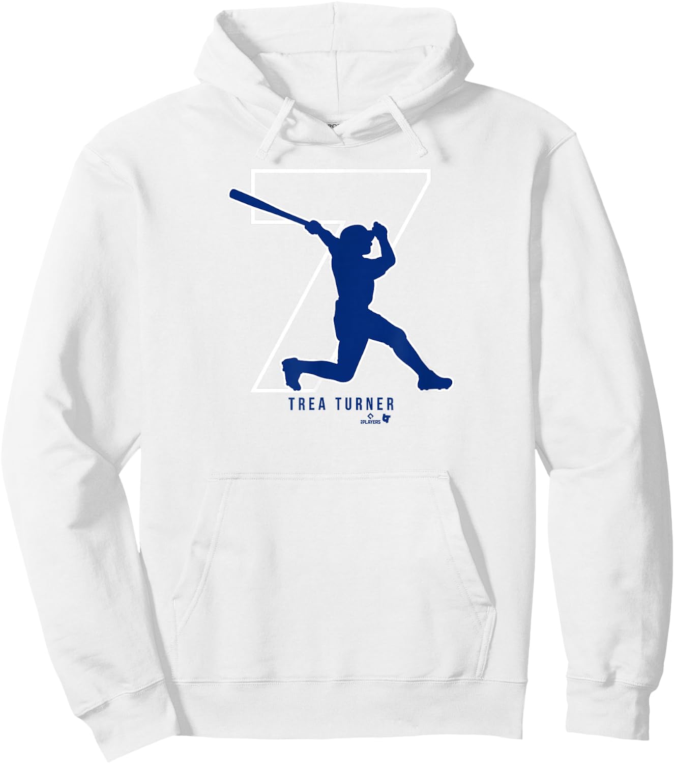 Trea Turner - 7 - Philadelphia Baseball Hoodie - Hoodie | White