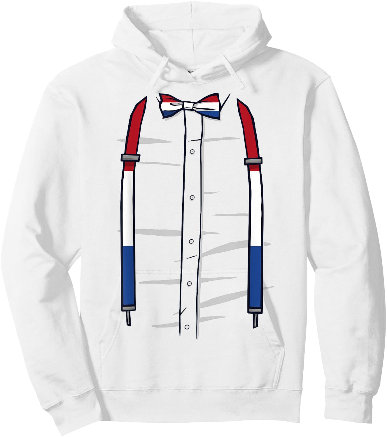 Koningsdag 2024 Kingsday Party Dutch Netherlands Costume Hoodie - Hoodie | White