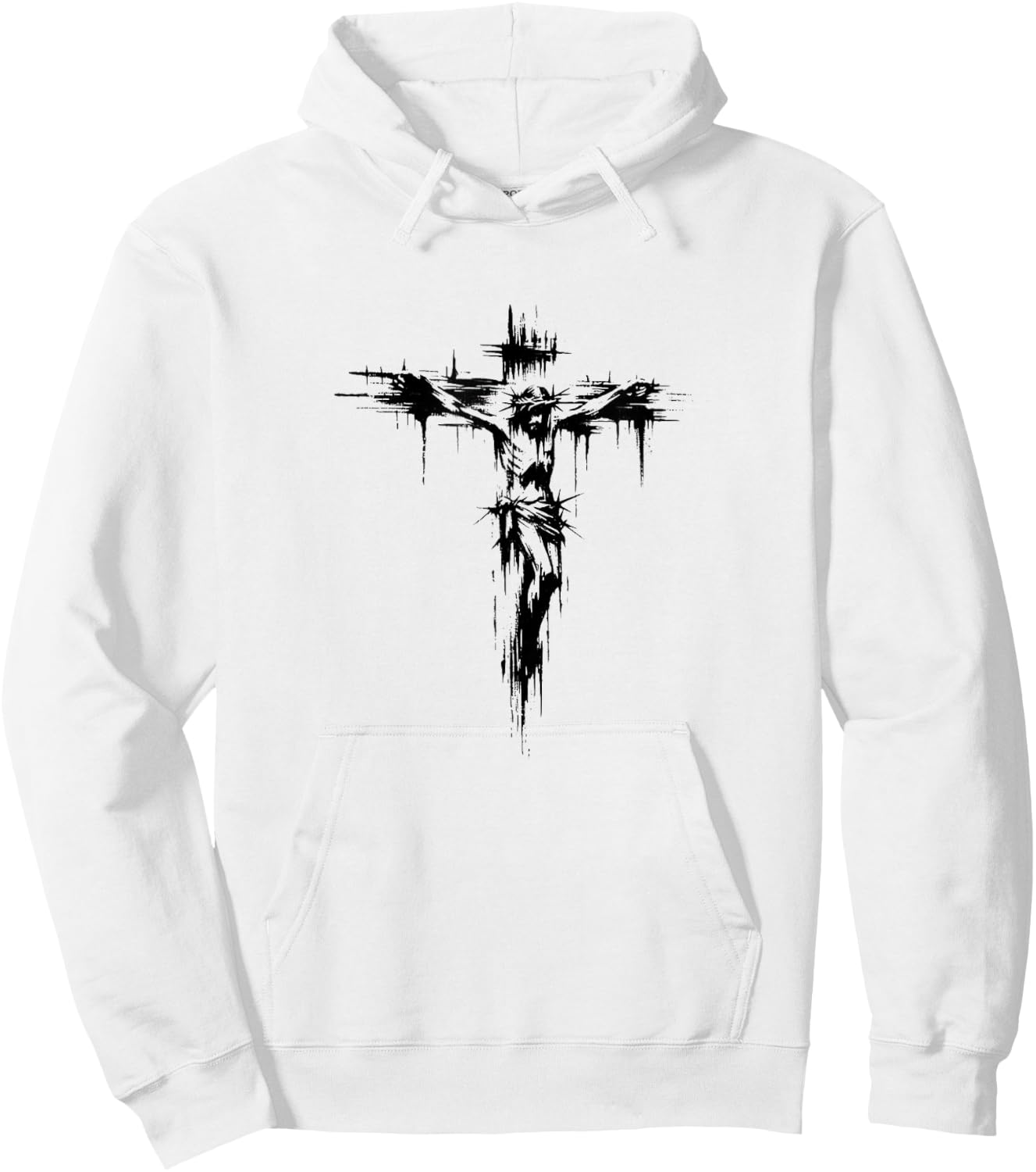 Jesus Mobile Phone Cover Jesus on the Cross Jesus Hoodie - Hoodie | White