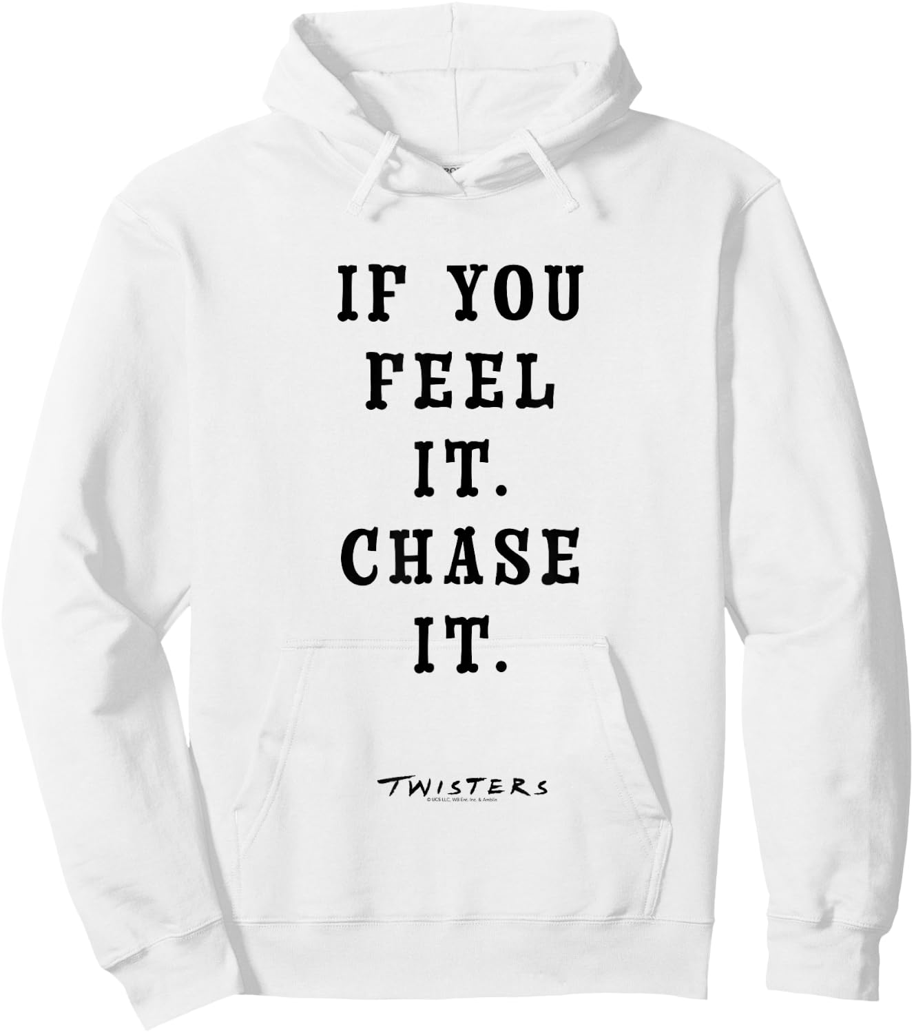 Twisters If You Feel It Chase It Hoodie - Hoodie | White