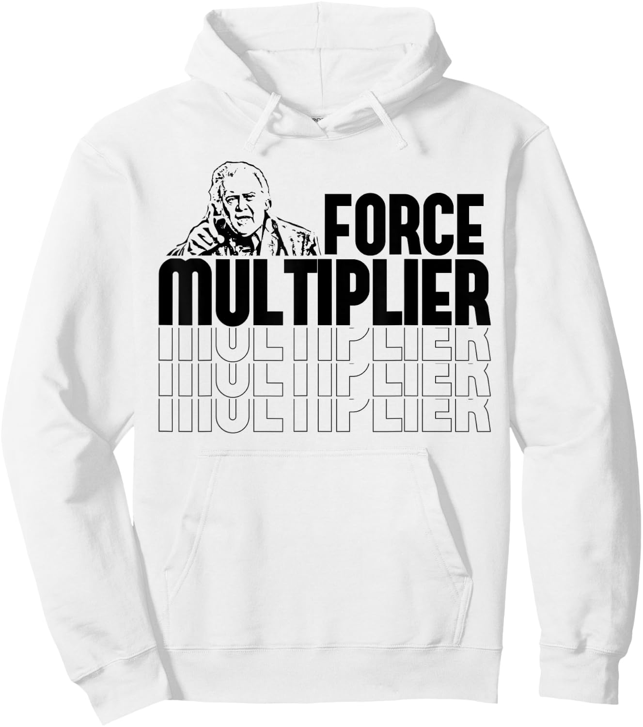 Bannon Force Multiplier Political Gift Hoodie - Hoodie | White
