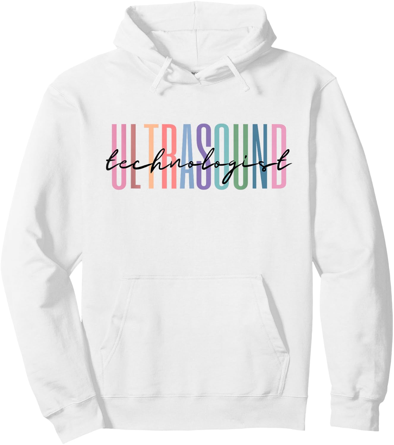 Ultrasound Technologist Radiologic Tech Hoodie - Hoodie | White