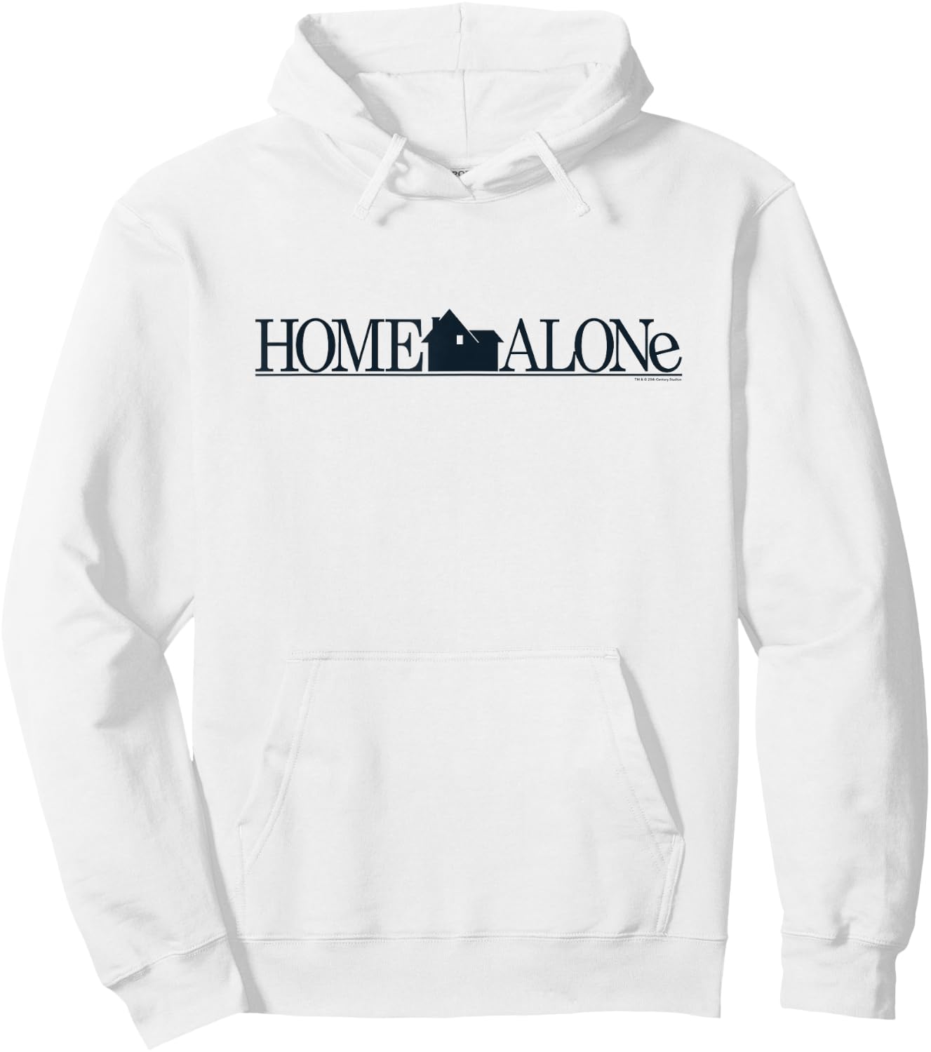 20th Century Studios Home Alone Official Movie Logo Hoodie - Hoodie | White