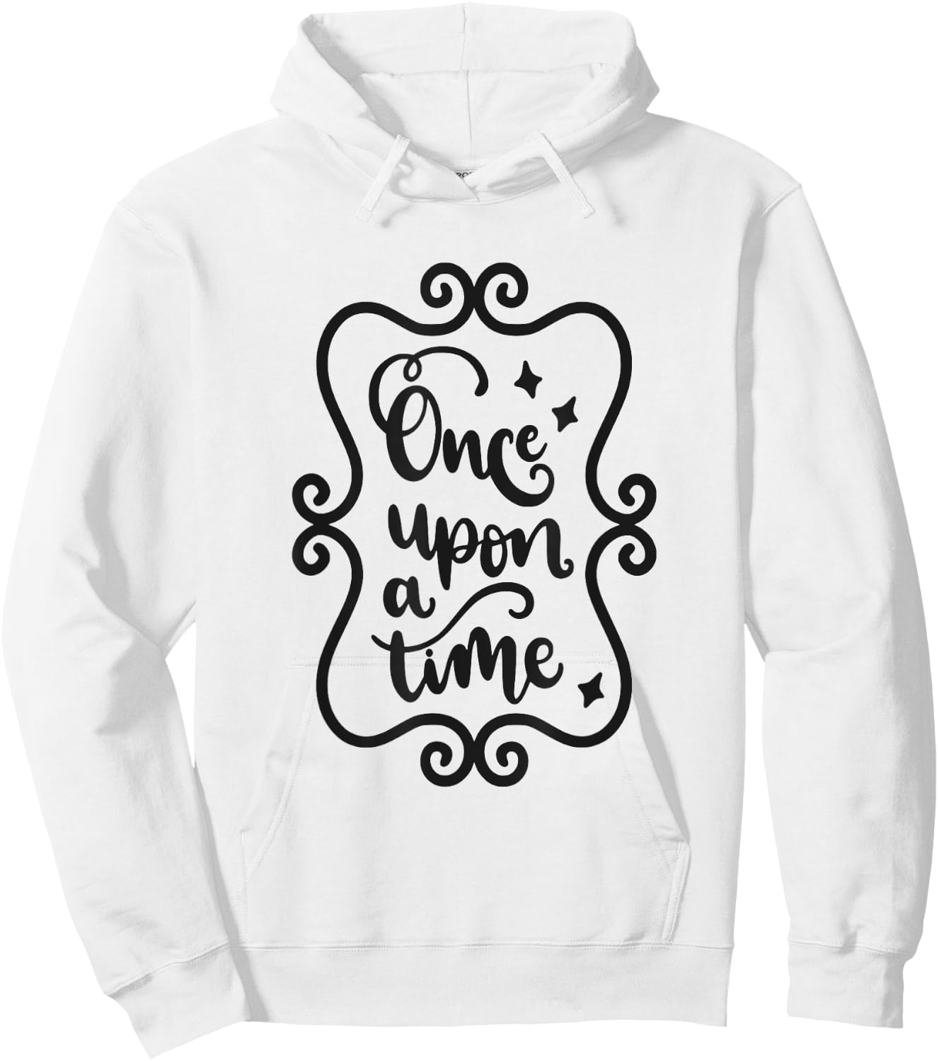 Once Upon A Time Fairytale Book Lover Reading Hoodie - Hoodie | White