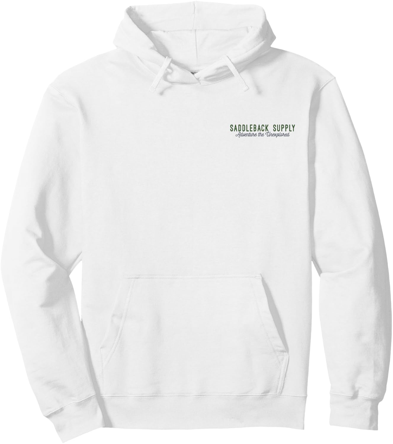 Saddleback Camping Bear Lightweight Graphic Hoodie - Hoodie | White
