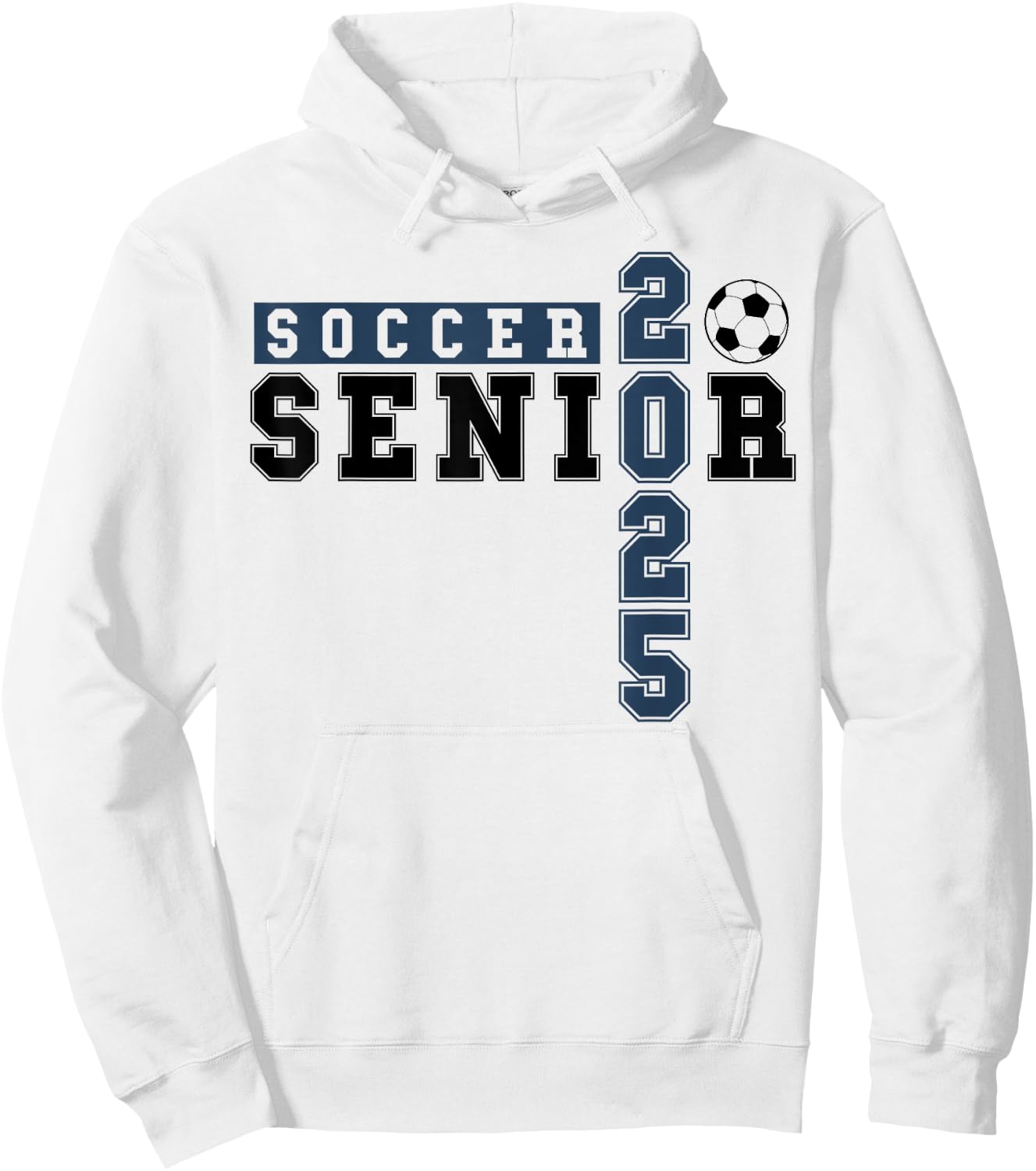 Soccer Senior Night Soccer Senior 2025 Graduation 28 Hoodie - Hoodie | White
