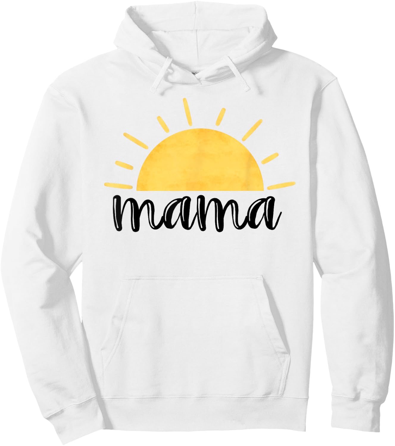 Mama of The Birthday First Trip Around the Sun Bday Party Hoodie - Hoodie | White