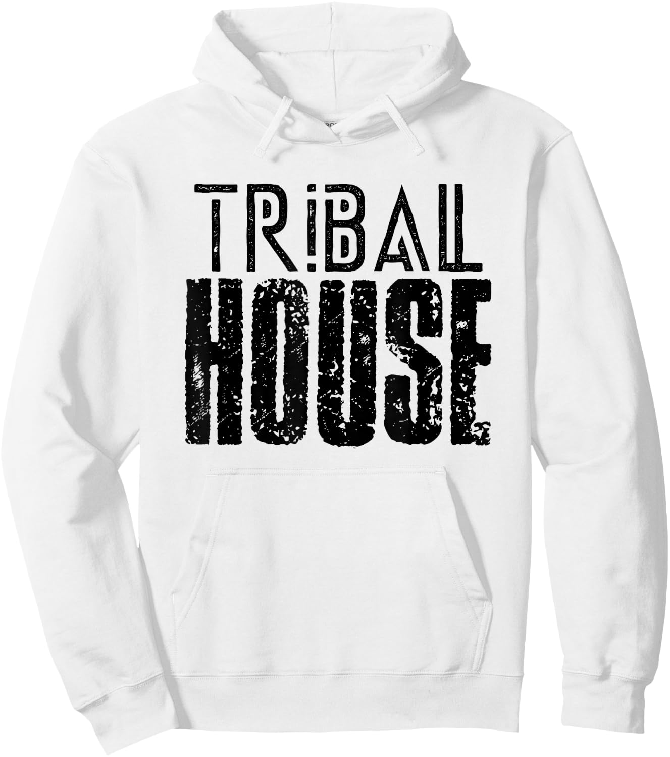 Tribal House - EDM DJ Hoodie - Hoodie | White