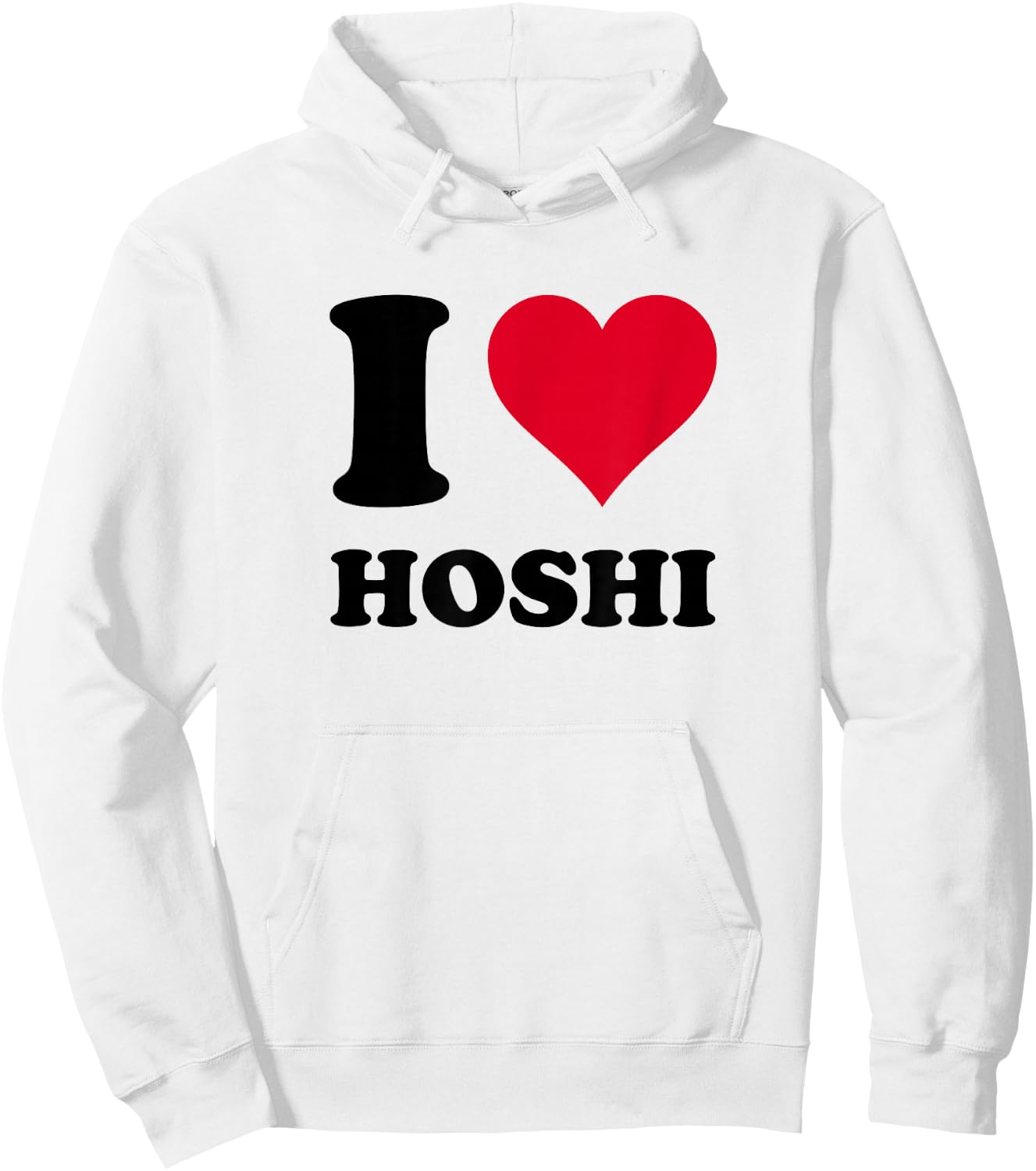 I Love Hoshi Hoodie - Hoodie | White