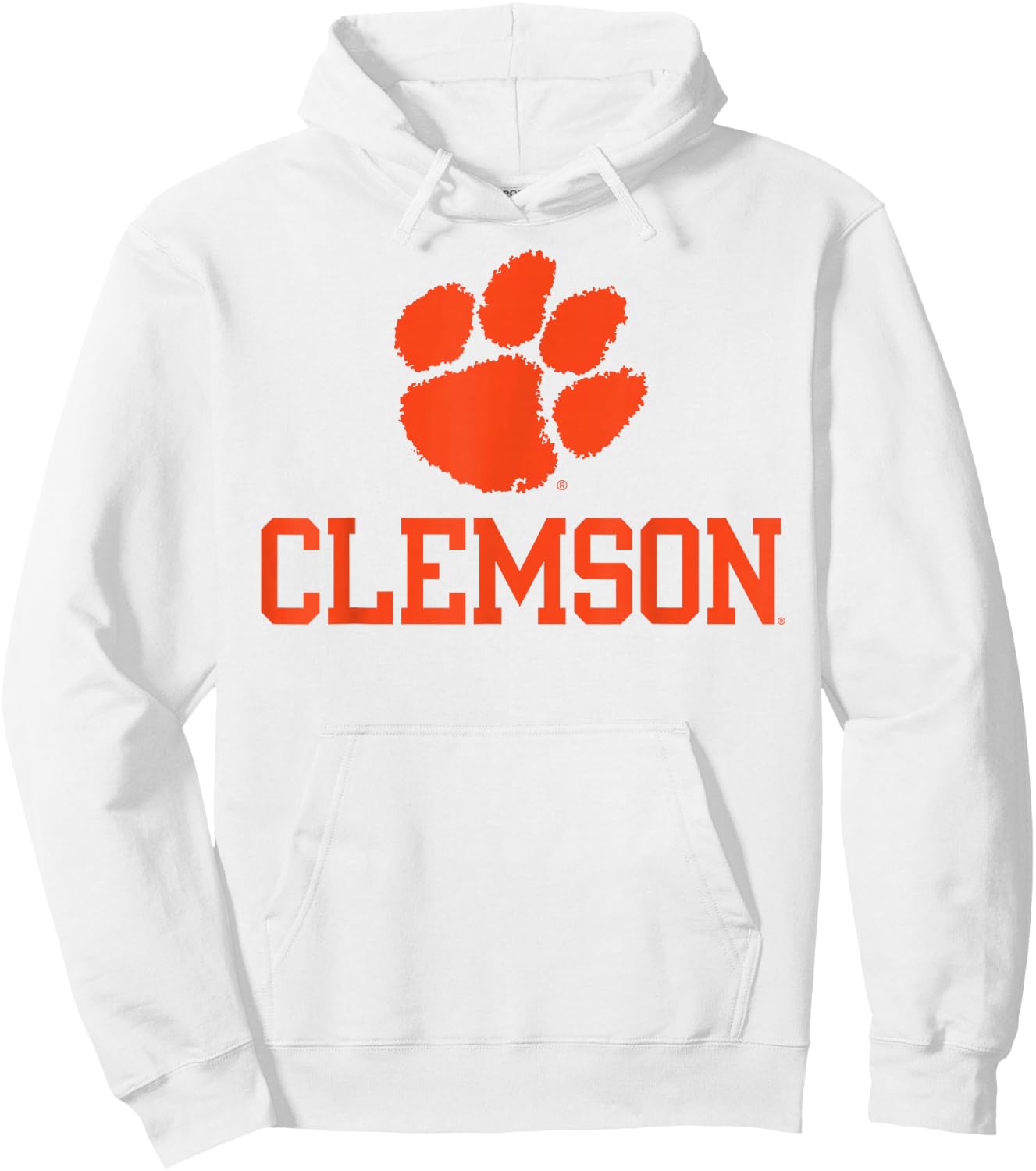 Clemson Tigers Sportsmanship Officially Licensed Hoodie - Hoodie | White