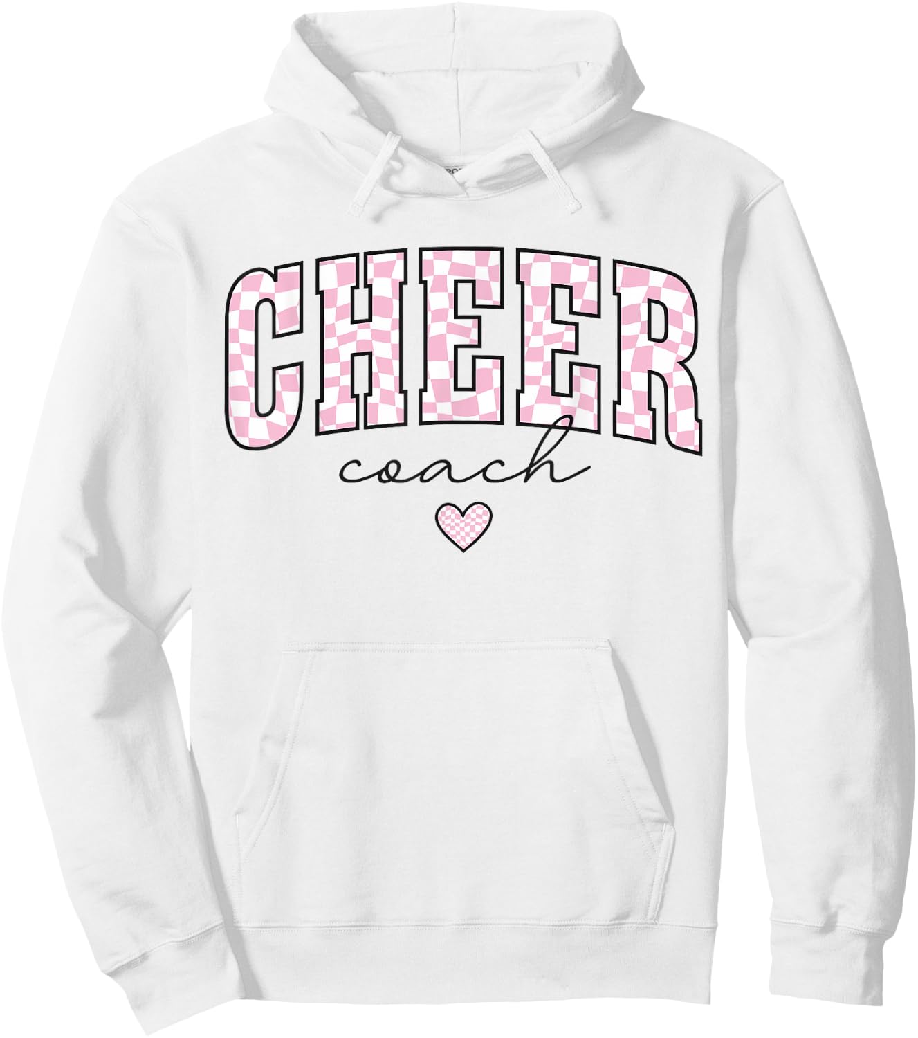 Cheer Coach Life Competition Season Cheerleader Team Trendy Hoodie - Hoodie | White
