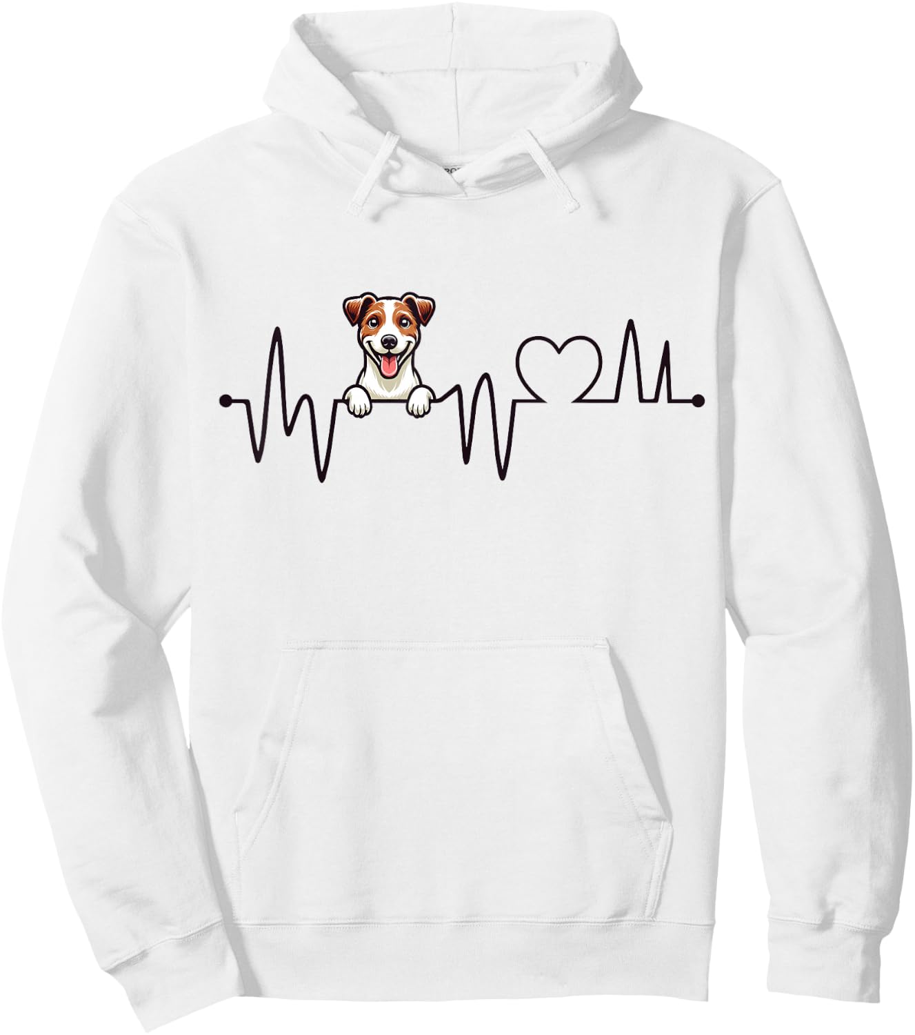 Jack Russell Terrier Lover Women Kids Hoodie - Hoodie | White