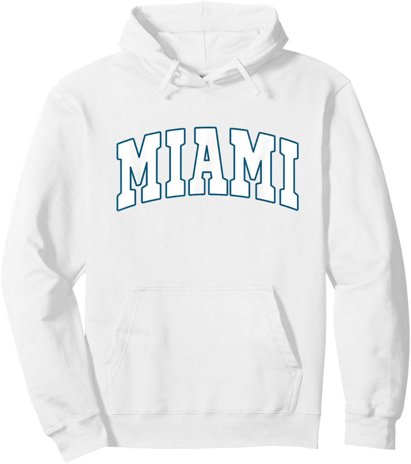 MIAMI - Throwback Design - Classic Hoodie - Hoodie | White