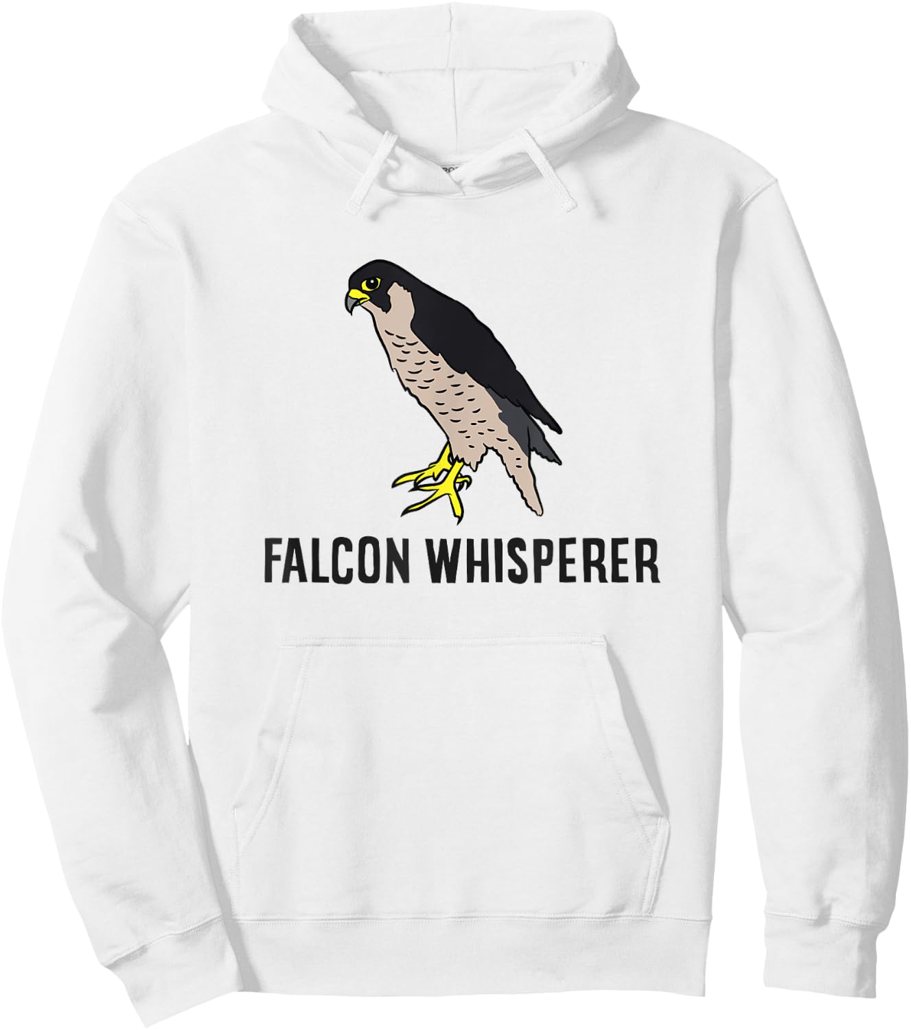 Peregrine Falcon Whisperer Hoodie - Hoodie | White