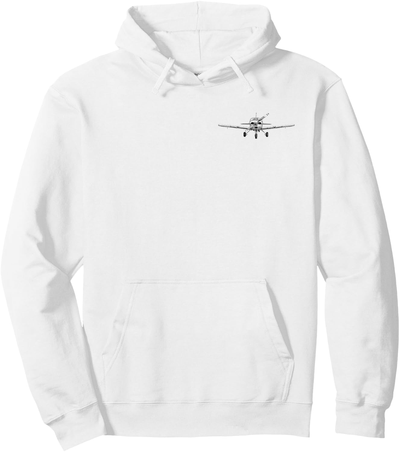 Pilot Piper Flying Airplane Mode On (2-Sided) Hoodie - Hoodie | White