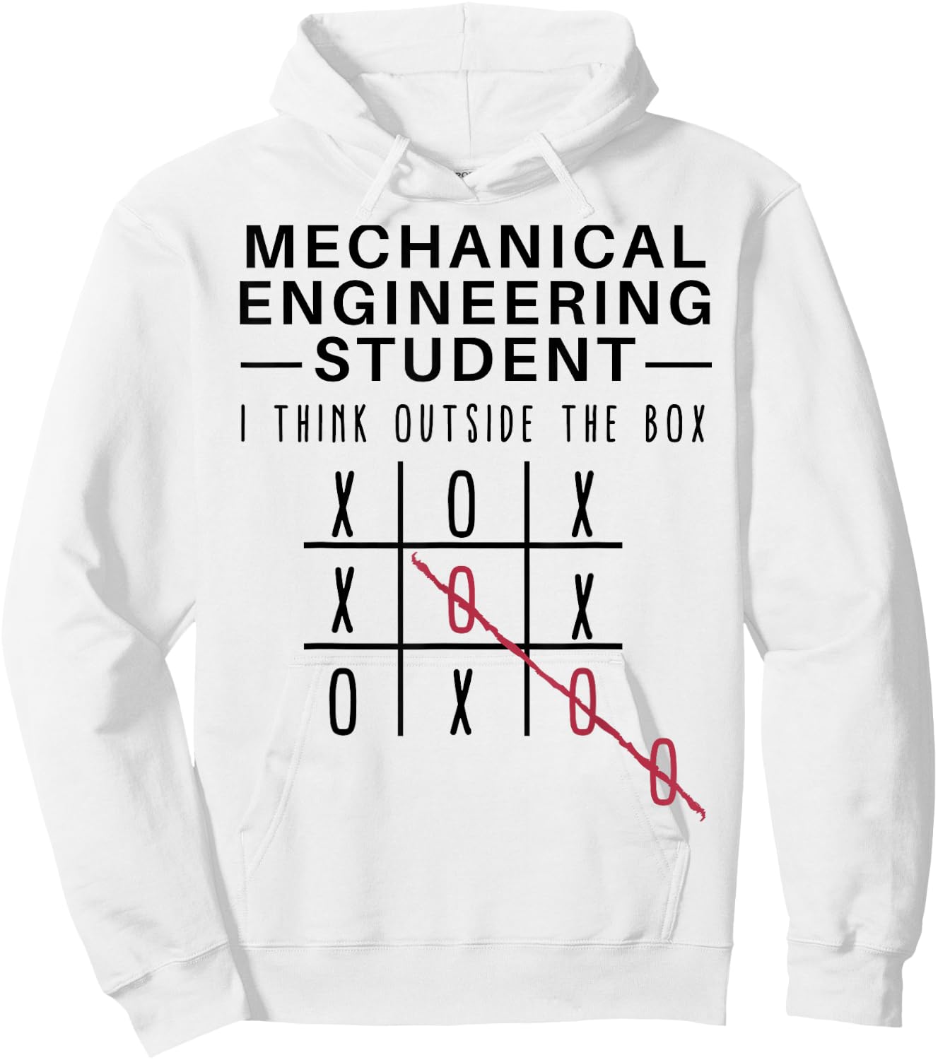 Saying Mechanical Engineer Student Joke Graduation Women Men Hoodie - Hoodie | White